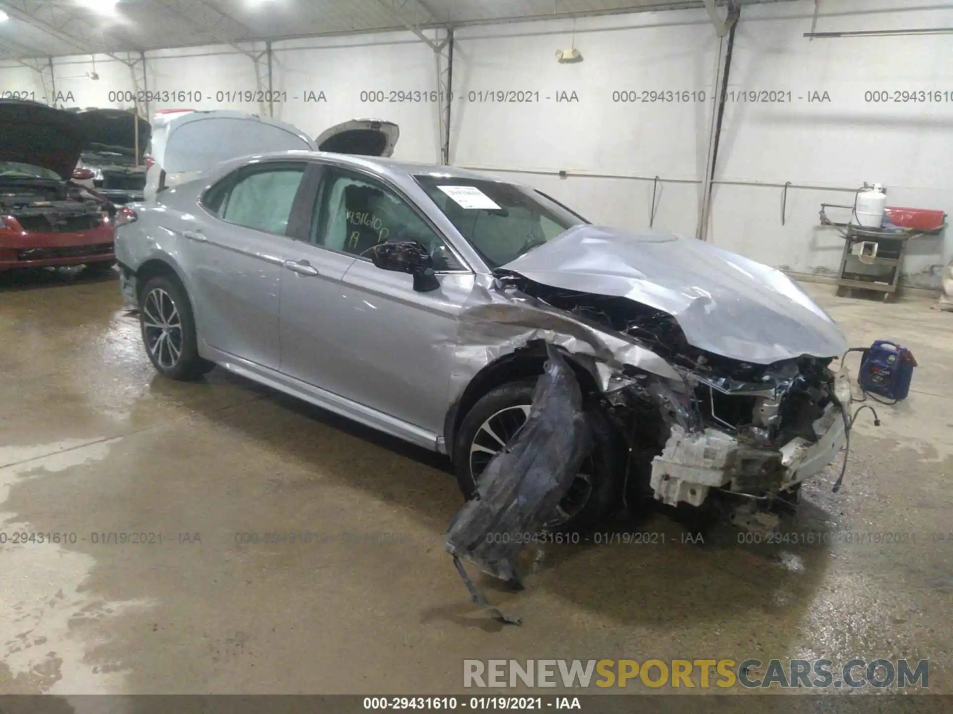 1 Photograph of a damaged car 4T1B11HK3KU782903 TOYOTA CAMRY 2019