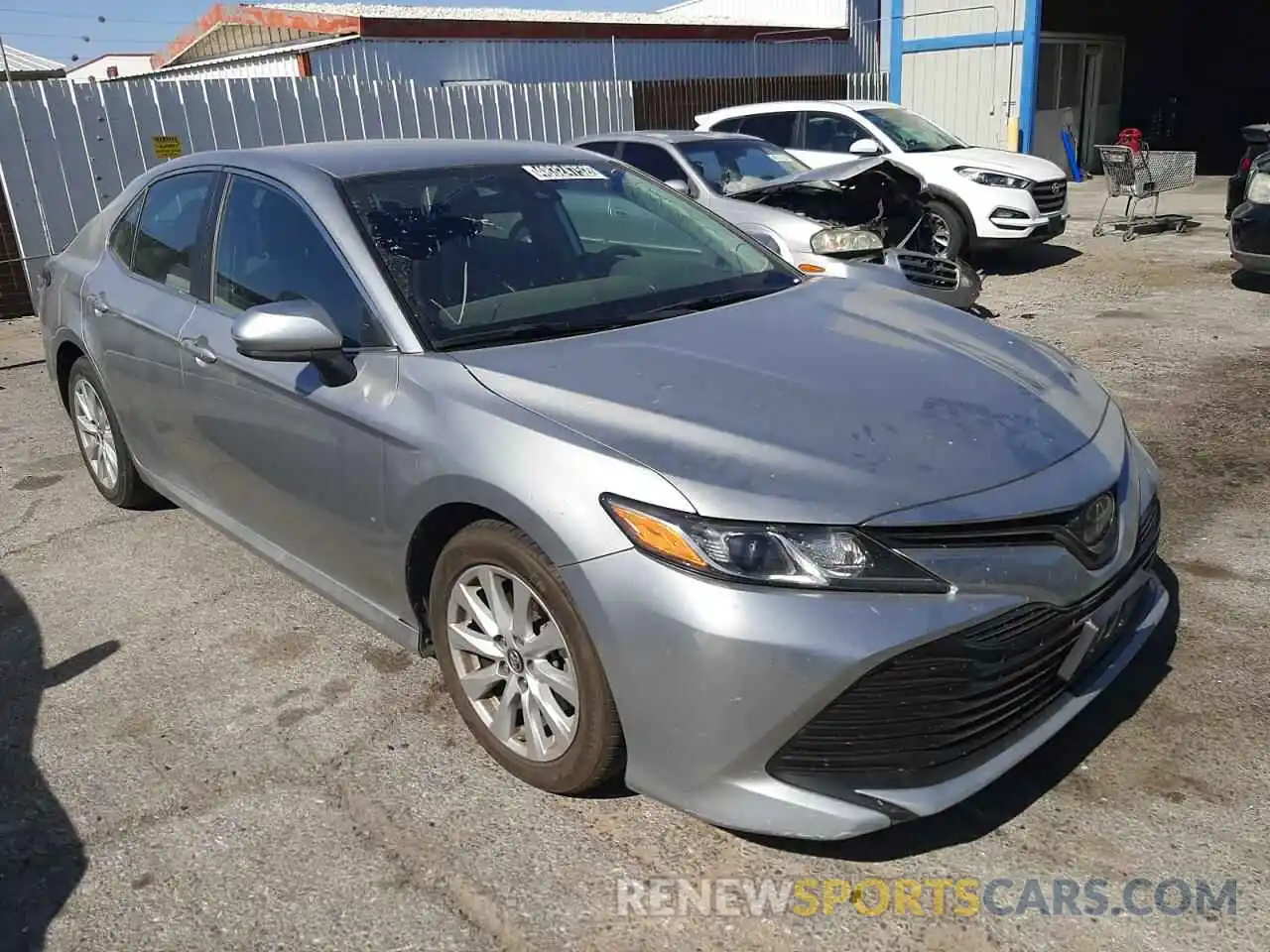 1 Photograph of a damaged car 4T1B11HK3KU787020 TOYOTA CAMRY 2019