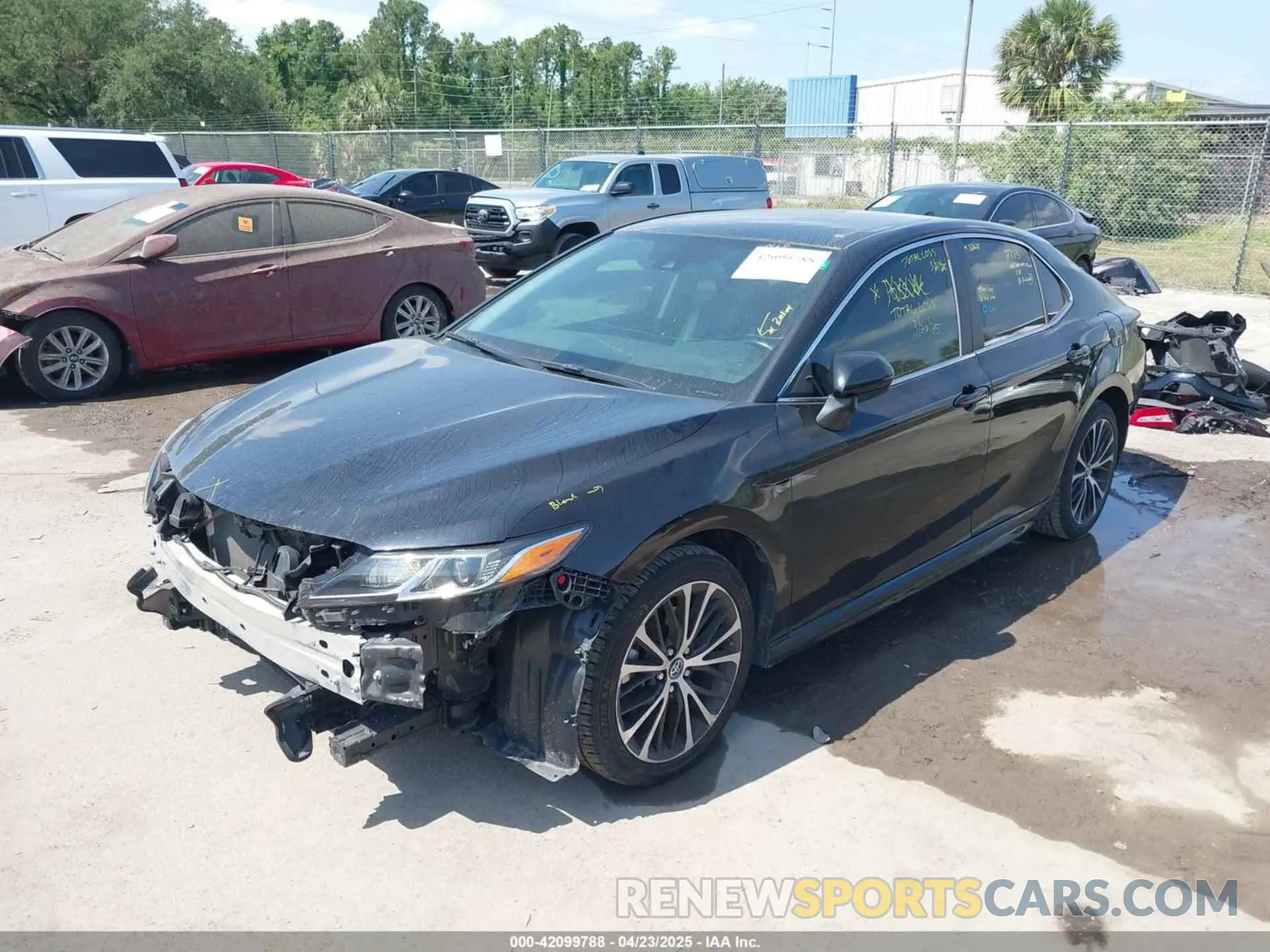 2 Photograph of a damaged car 4T1B11HK3KU787308 TOYOTA CAMRY 2019