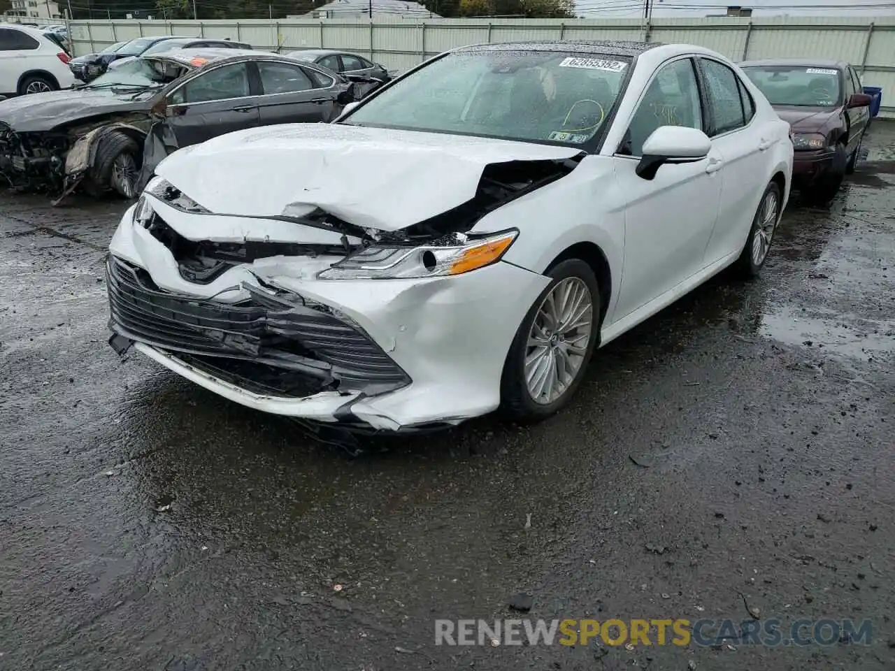 2 Photograph of a damaged car 4T1B11HK3KU790211 TOYOTA CAMRY 2019