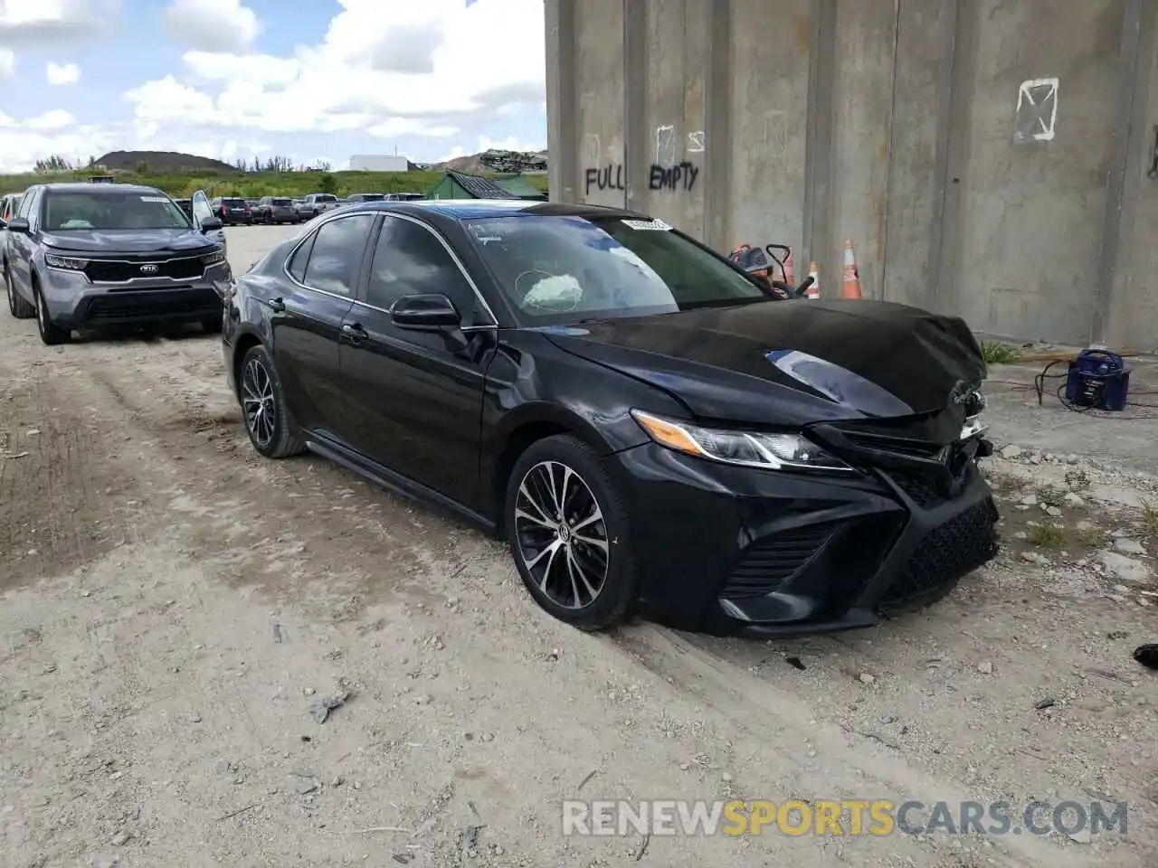 1 Photograph of a damaged car 4T1B11HK3KU794131 TOYOTA CAMRY 2019