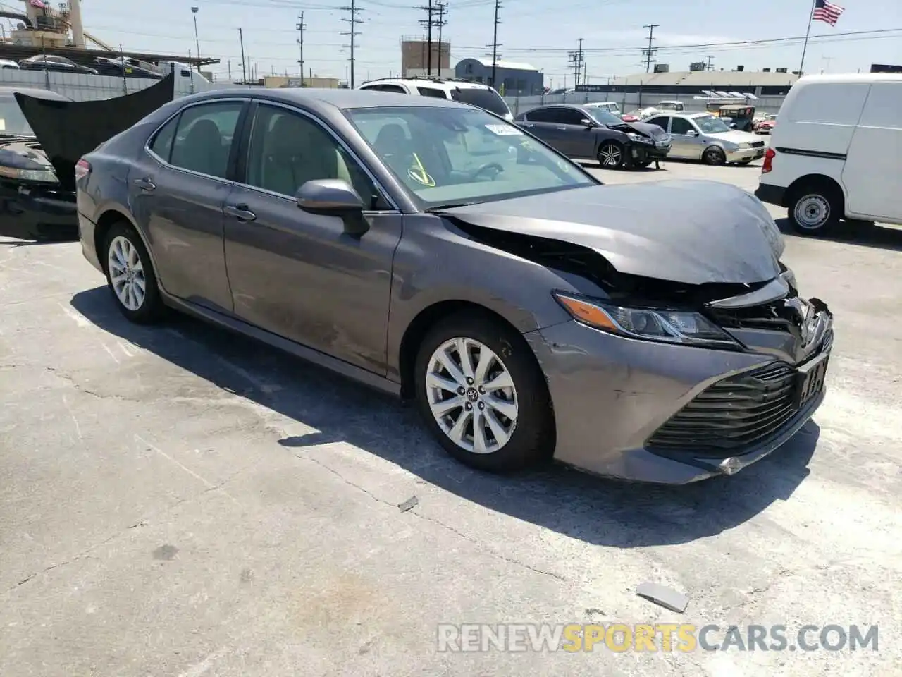 1 Photograph of a damaged car 4T1B11HK3KU799426 TOYOTA CAMRY 2019