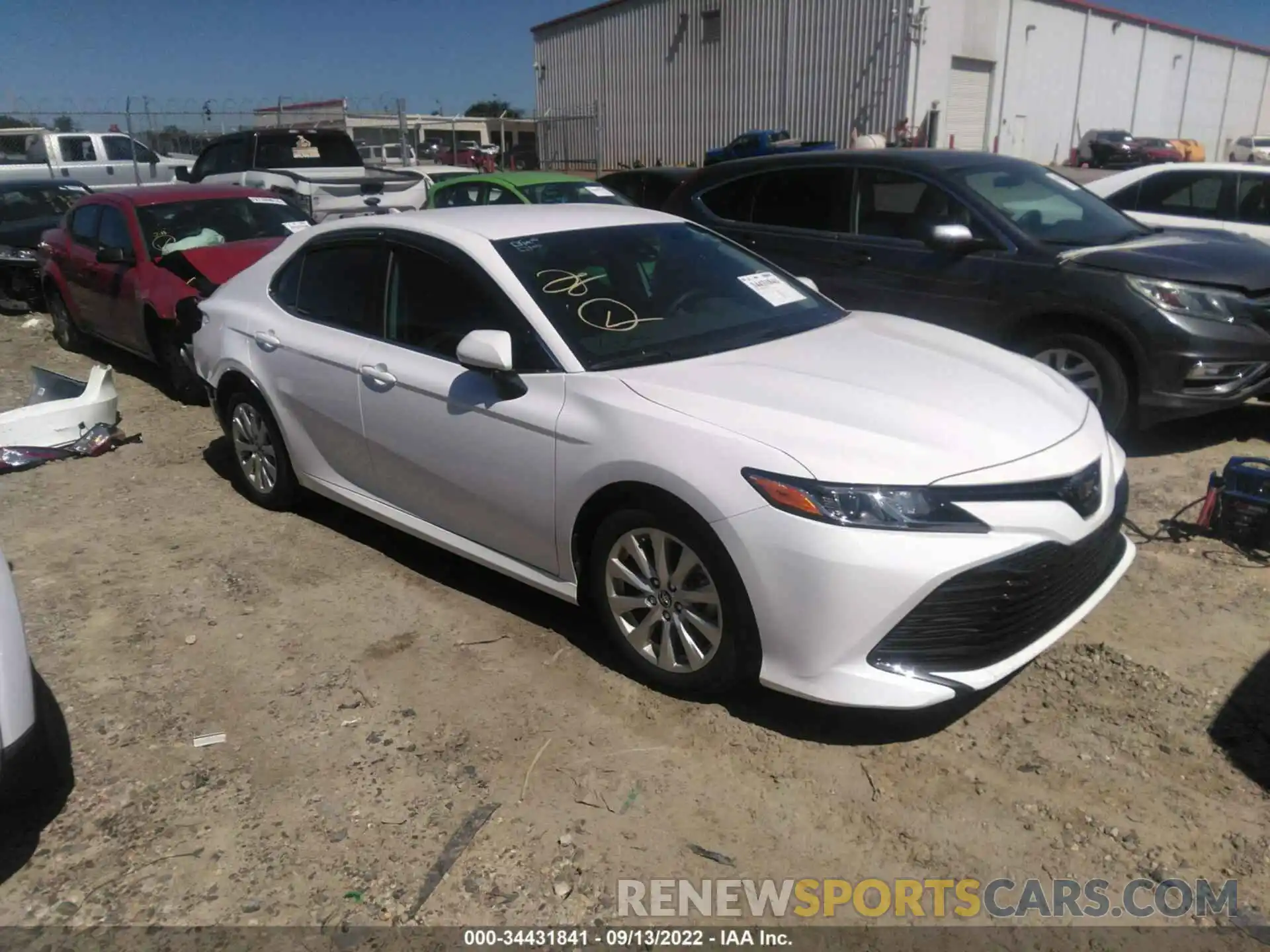 1 Photograph of a damaged car 4T1B11HK3KU799877 TOYOTA CAMRY 2019