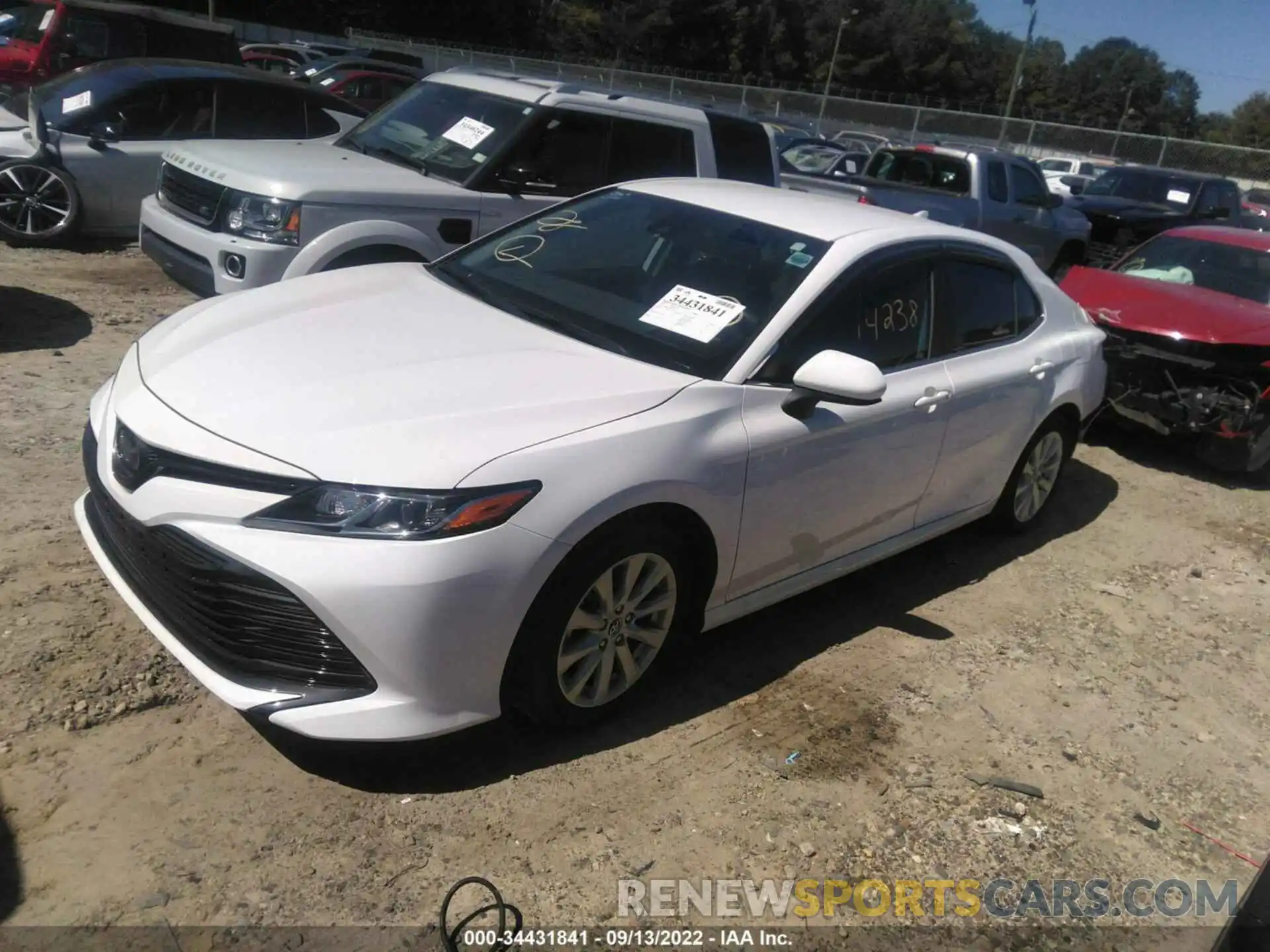 2 Photograph of a damaged car 4T1B11HK3KU799877 TOYOTA CAMRY 2019