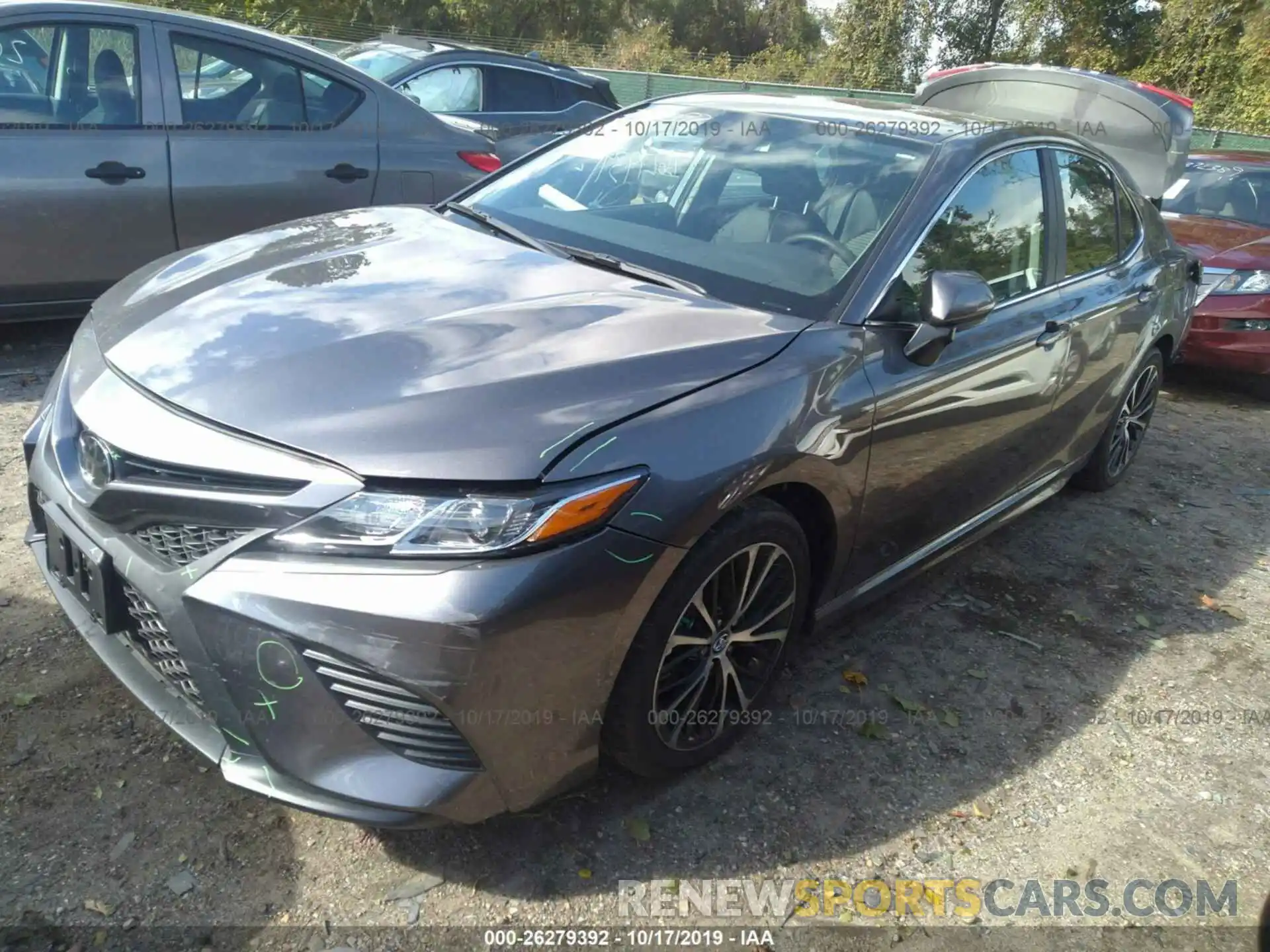 2 Photograph of a damaged car 4T1B11HK3KU801336 TOYOTA CAMRY 2019