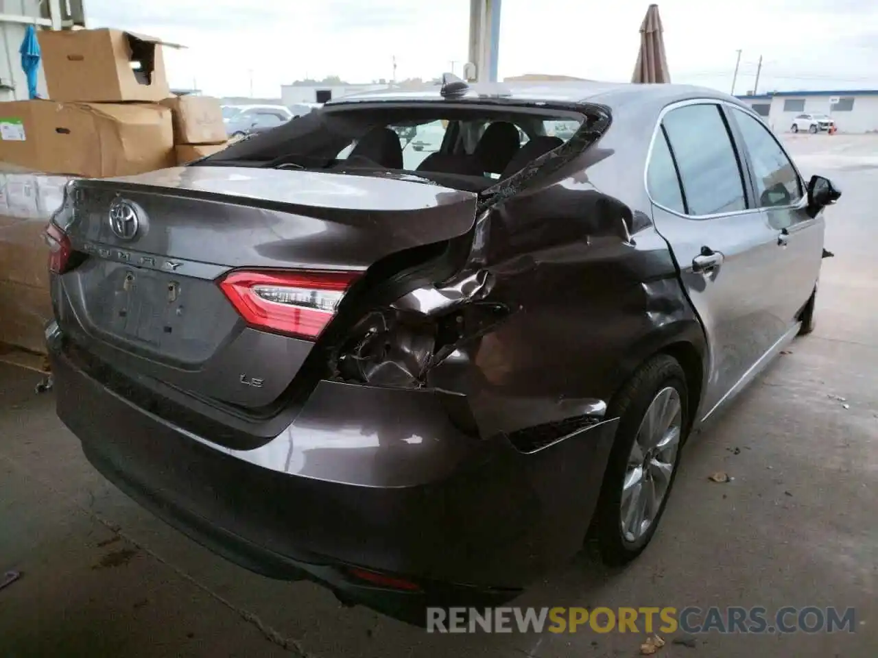 4 Photograph of a damaged car 4T1B11HK3KU804298 TOYOTA CAMRY 2019