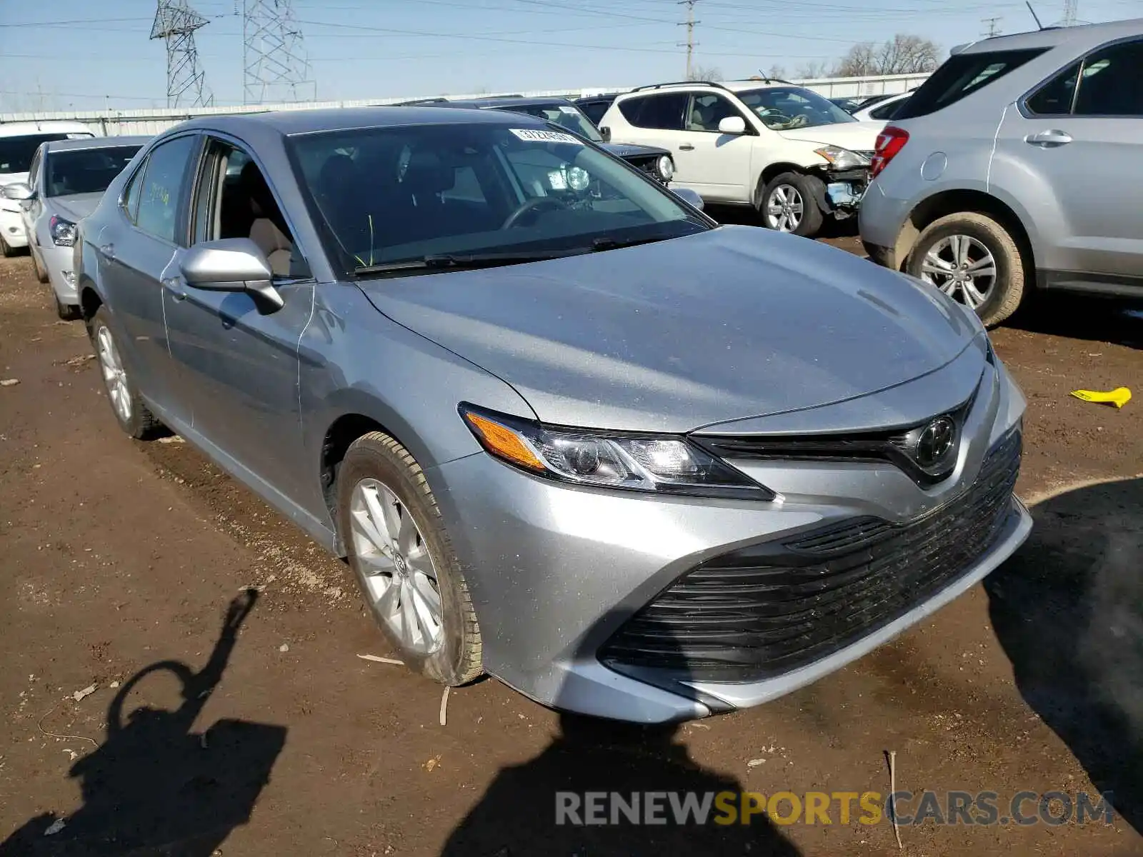 1 Photograph of a damaged car 4T1B11HK3KU805015 TOYOTA CAMRY 2019