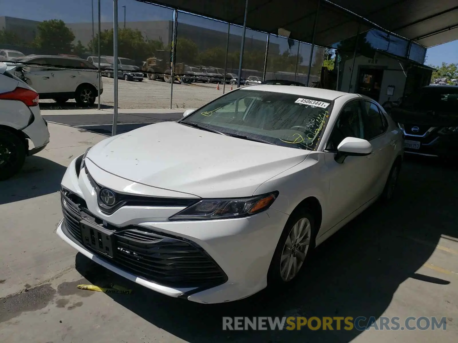 2 Photograph of a damaged car 4T1B11HK3KU805158 TOYOTA CAMRY 2019