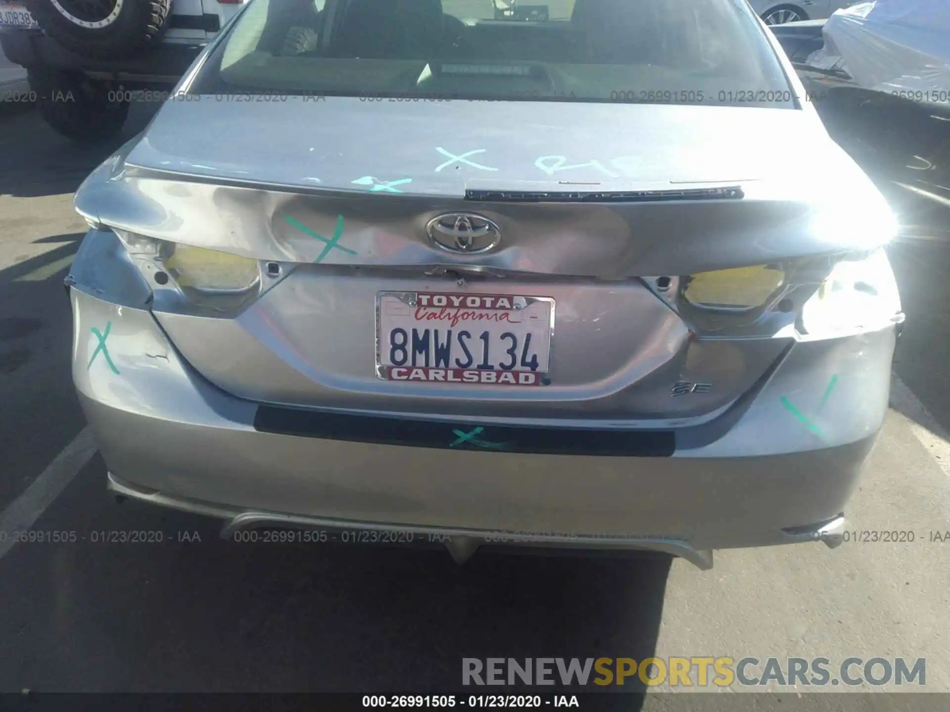 6 Photograph of a damaged car 4T1B11HK3KU805953 TOYOTA CAMRY 2019