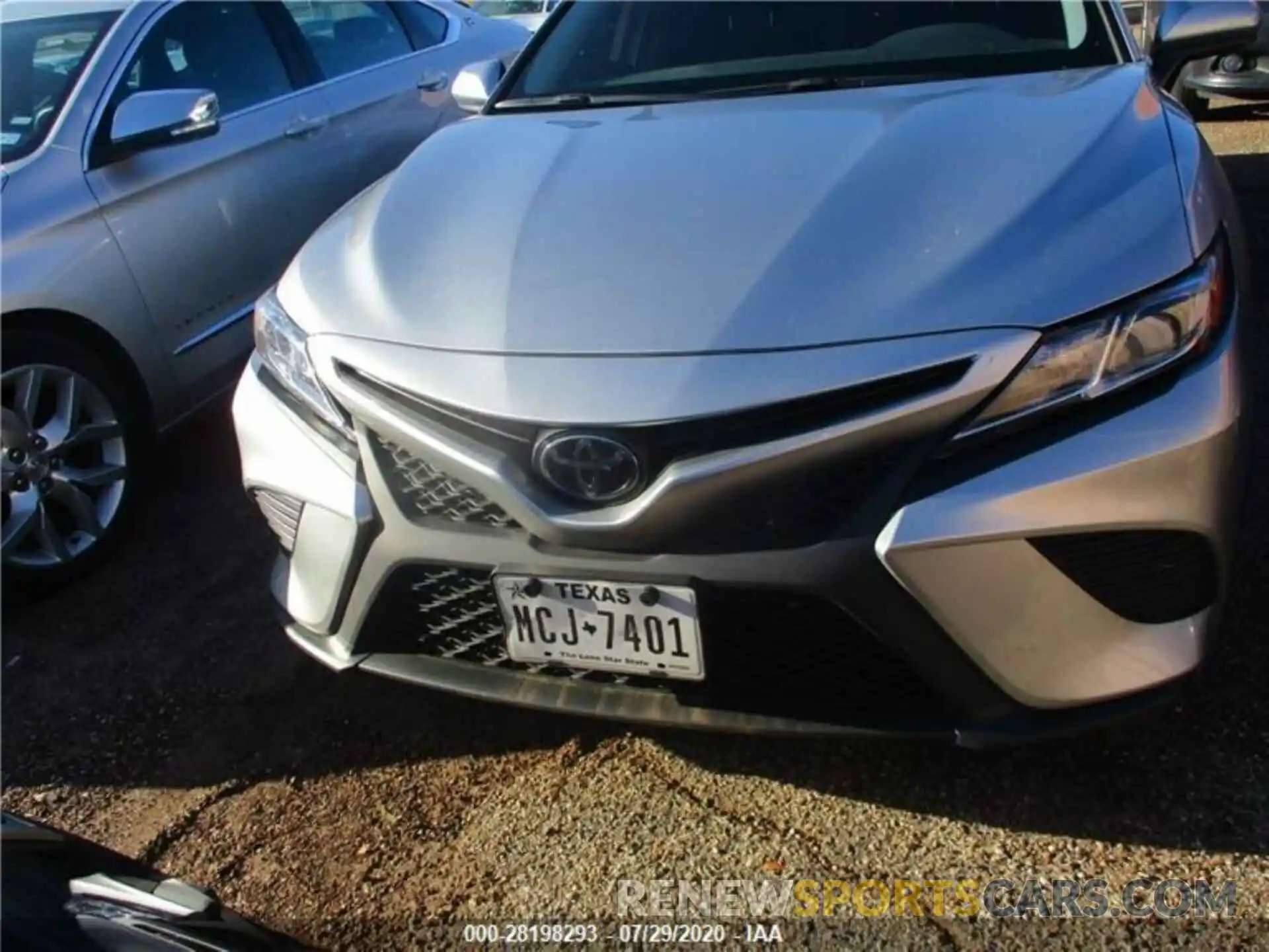 1 Photograph of a damaged car 4T1B11HK3KU807508 TOYOTA CAMRY 2019