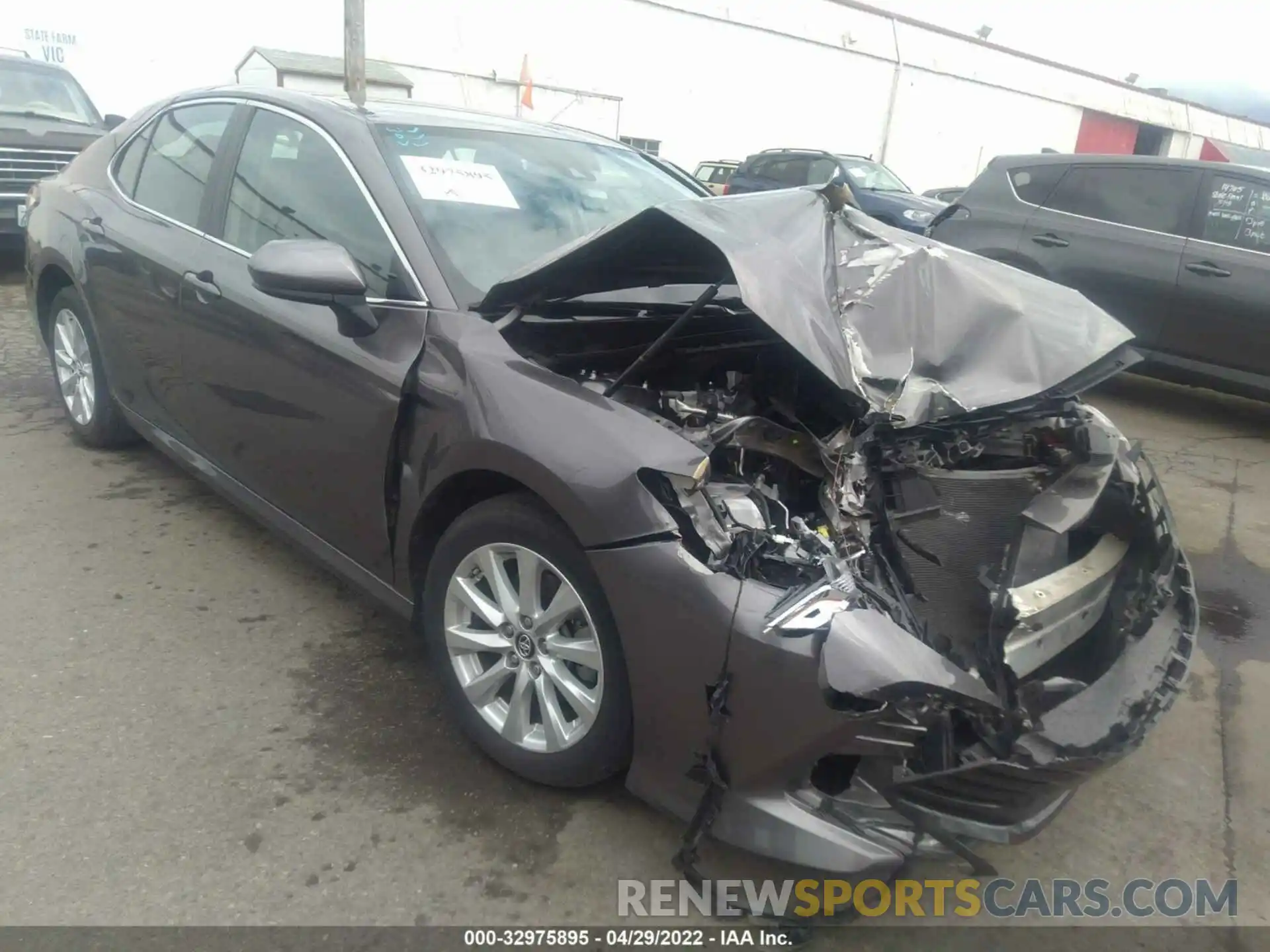 1 Photograph of a damaged car 4T1B11HK3KU808464 TOYOTA CAMRY 2019