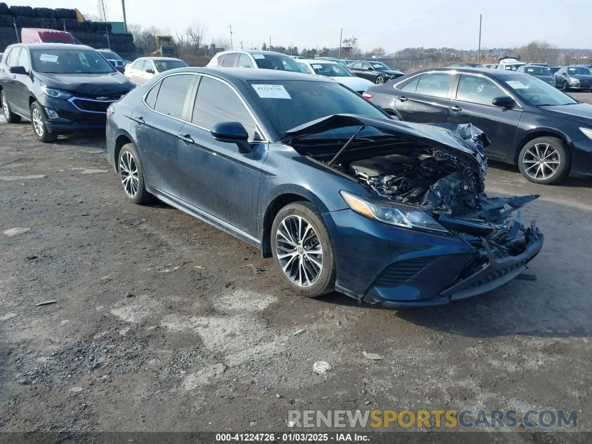 1 Photograph of a damaged car 4T1B11HK3KU814863 TOYOTA CAMRY 2019