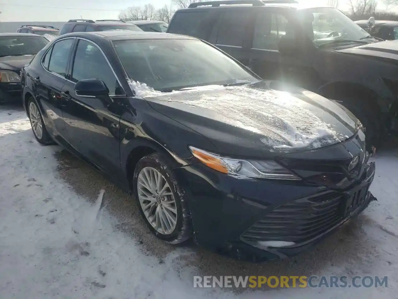 1 Photograph of a damaged car 4T1B11HK3KU815351 TOYOTA CAMRY 2019