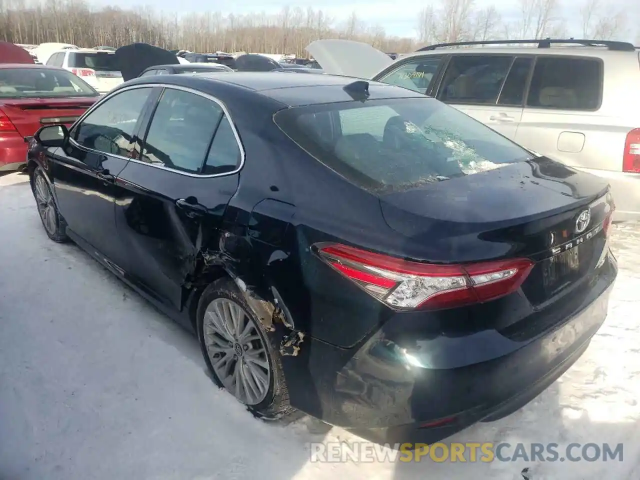 3 Photograph of a damaged car 4T1B11HK3KU815351 TOYOTA CAMRY 2019