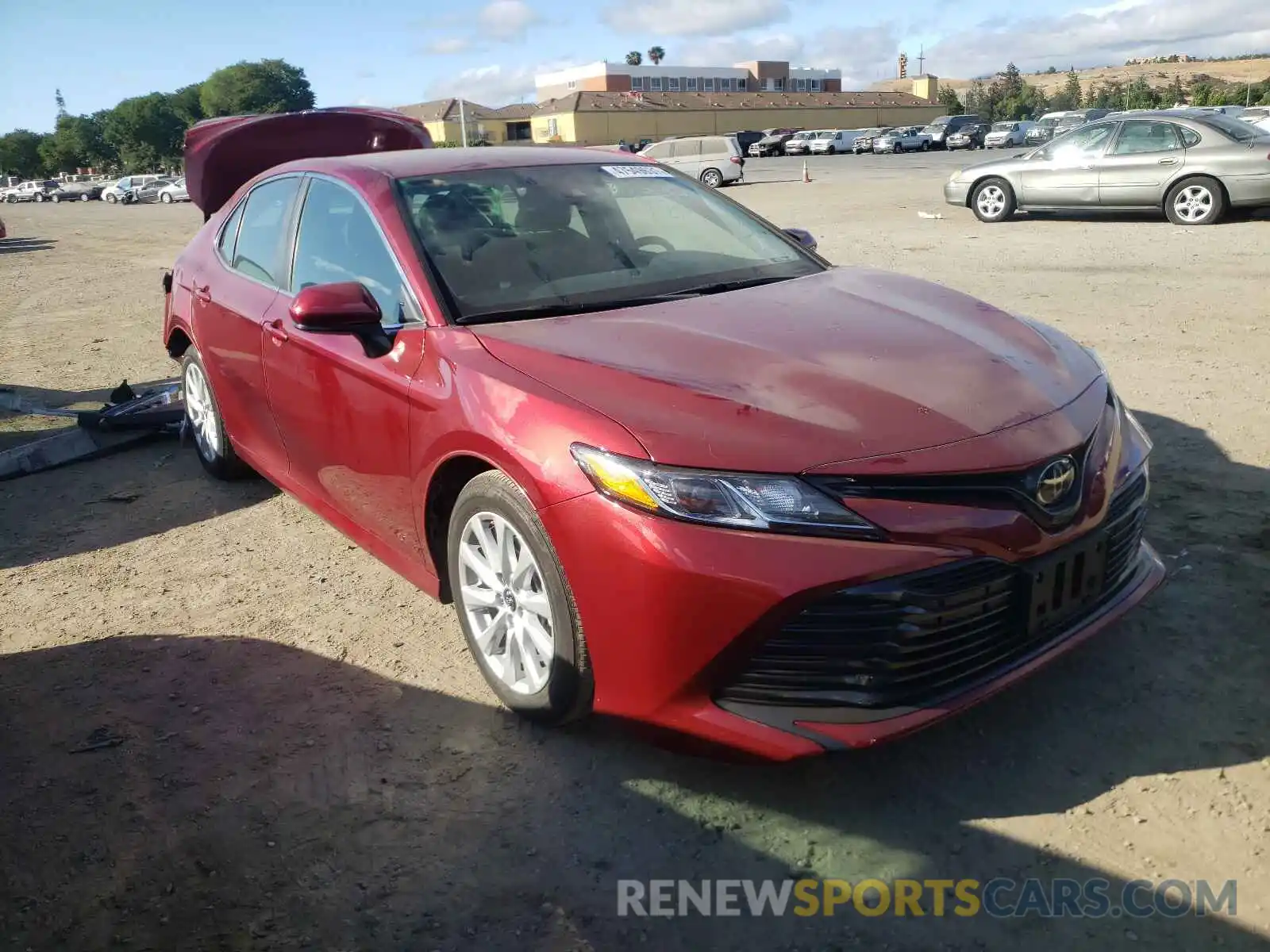 1 Photograph of a damaged car 4T1B11HK3KU817407 TOYOTA CAMRY 2019