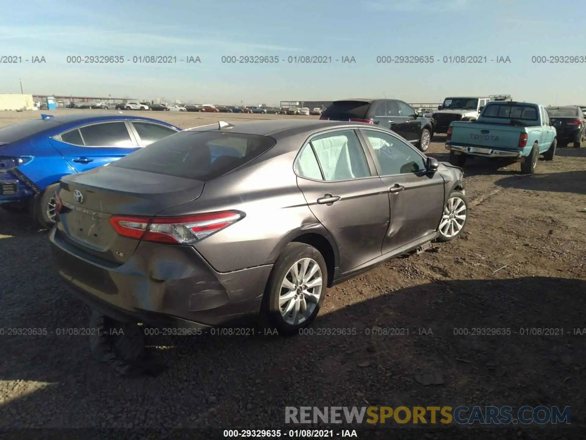 4 Photograph of a damaged car 4T1B11HK3KU817813 TOYOTA CAMRY 2019