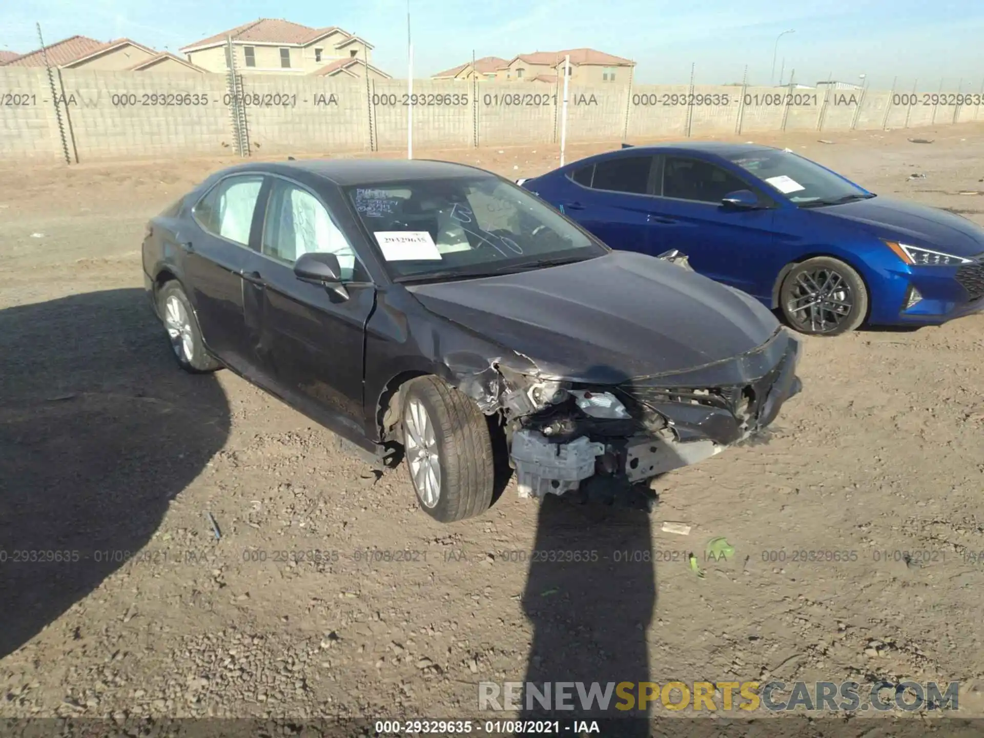 6 Photograph of a damaged car 4T1B11HK3KU817813 TOYOTA CAMRY 2019