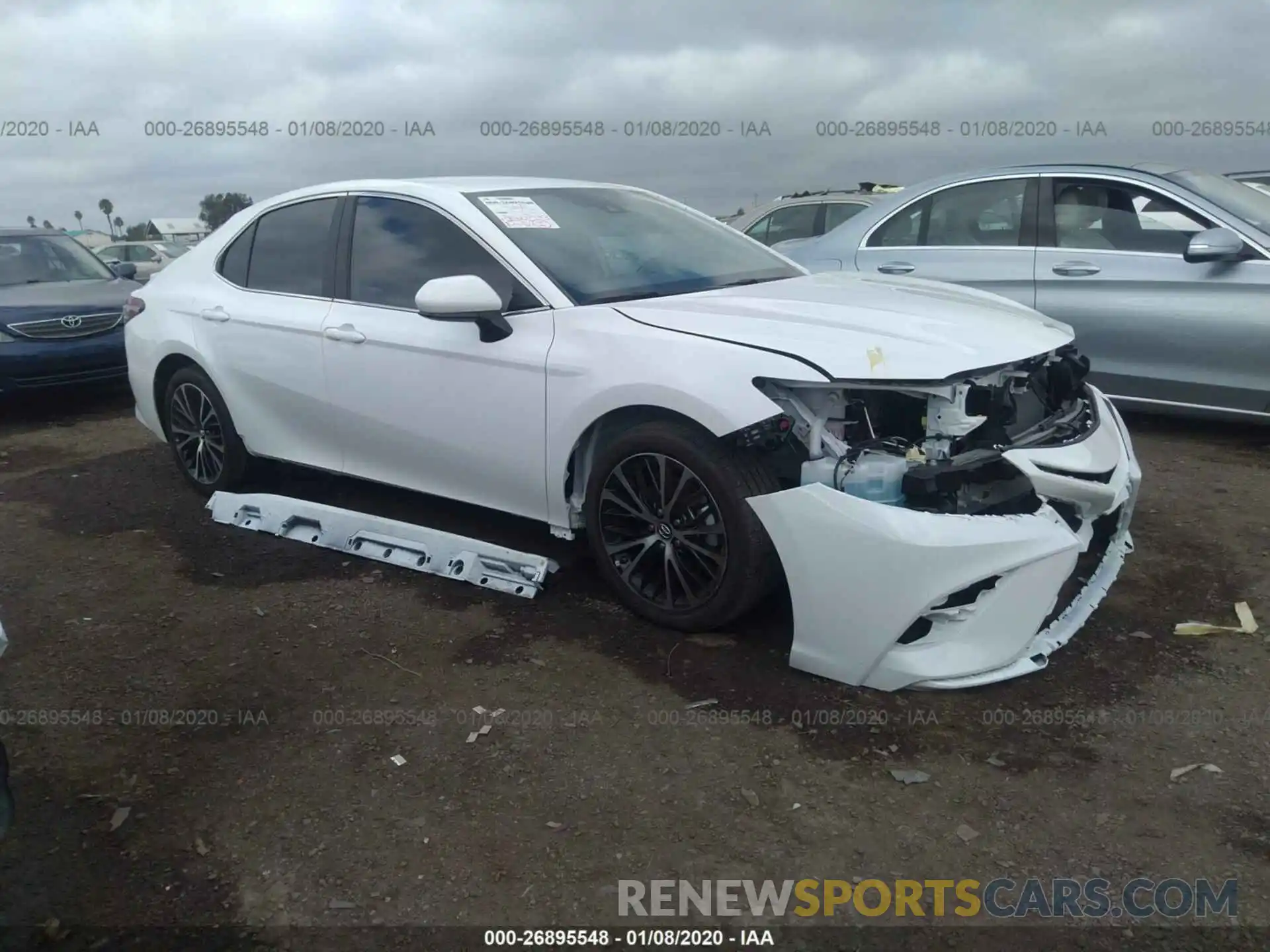 1 Photograph of a damaged car 4T1B11HK3KU818993 TOYOTA CAMRY 2019