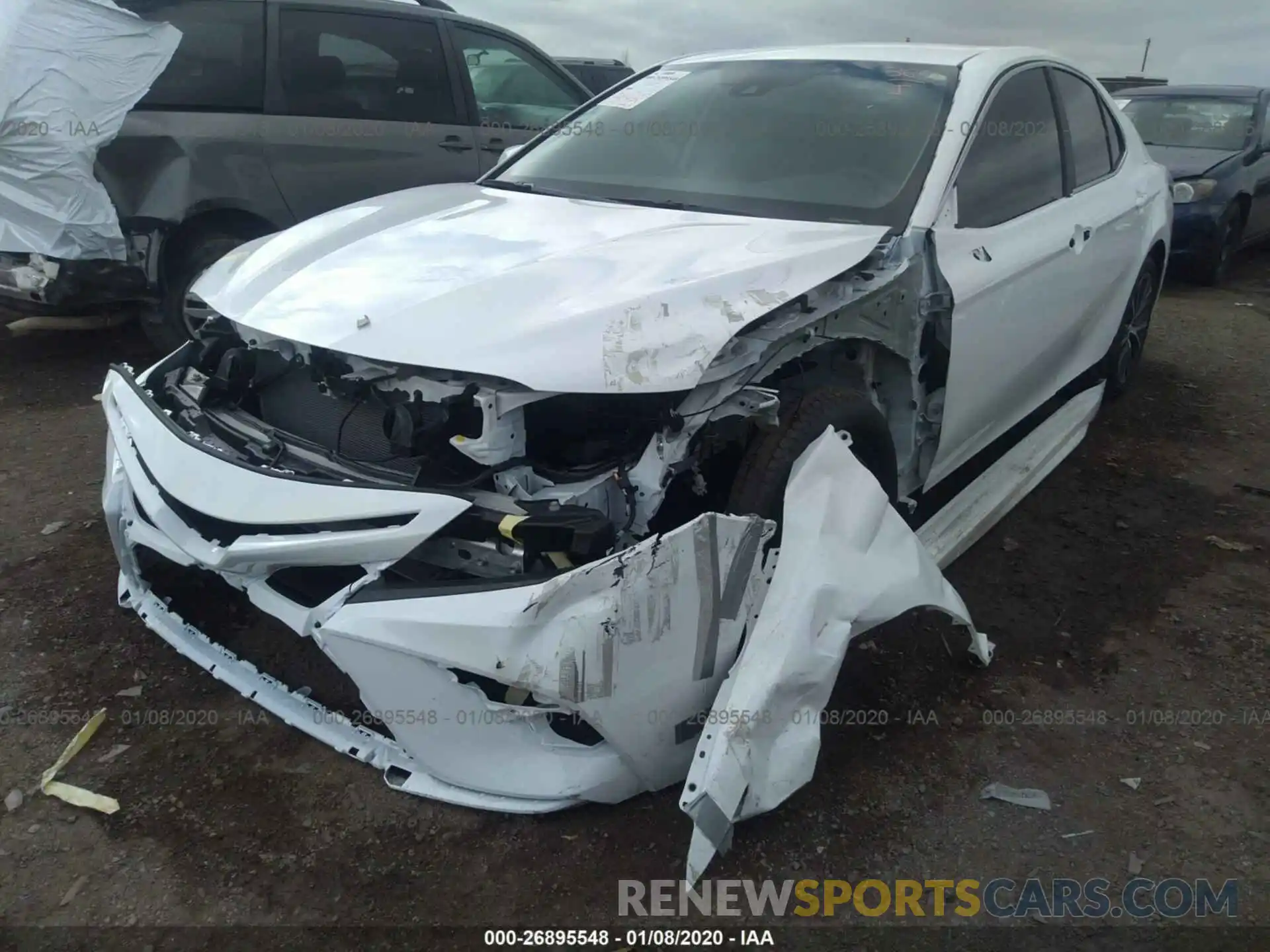 6 Photograph of a damaged car 4T1B11HK3KU818993 TOYOTA CAMRY 2019