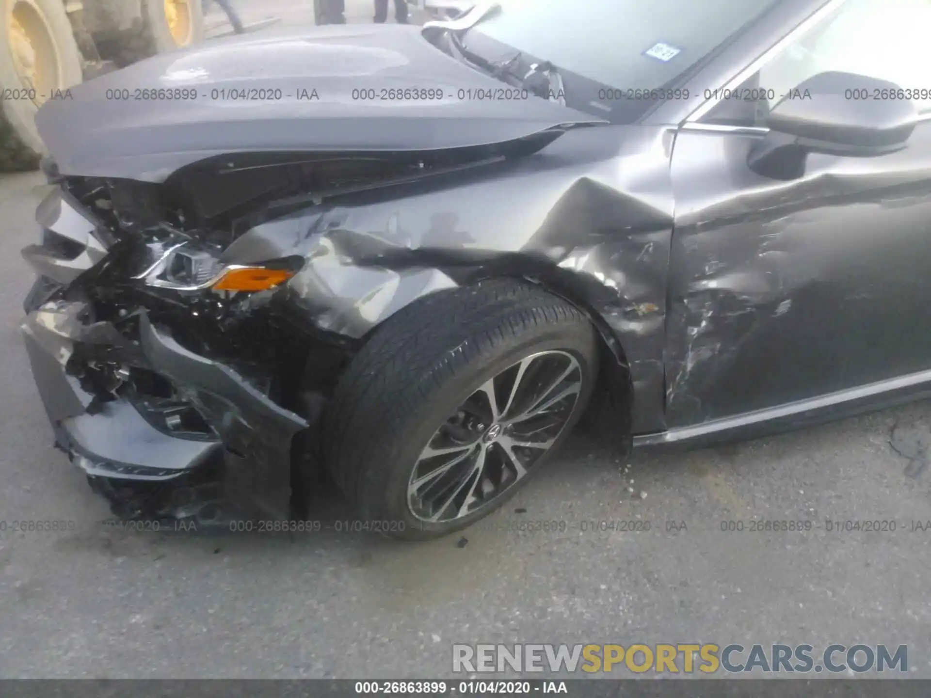 6 Photograph of a damaged car 4T1B11HK3KU825619 TOYOTA CAMRY 2019