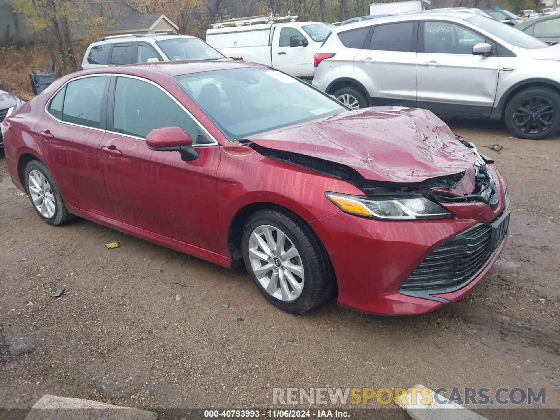 1 Photograph of a damaged car 4T1B11HK3KU825989 TOYOTA CAMRY 2019