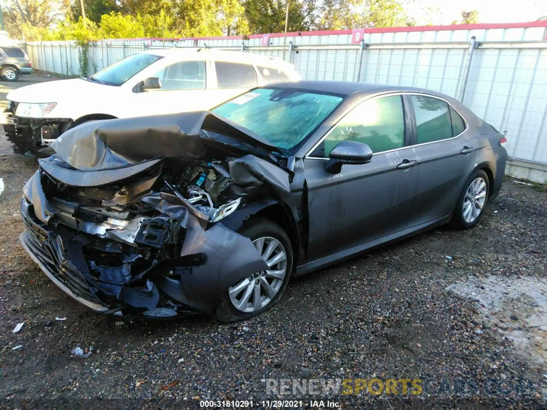 2 Photograph of a damaged car 4T1B11HK3KU828441 TOYOTA CAMRY 2019