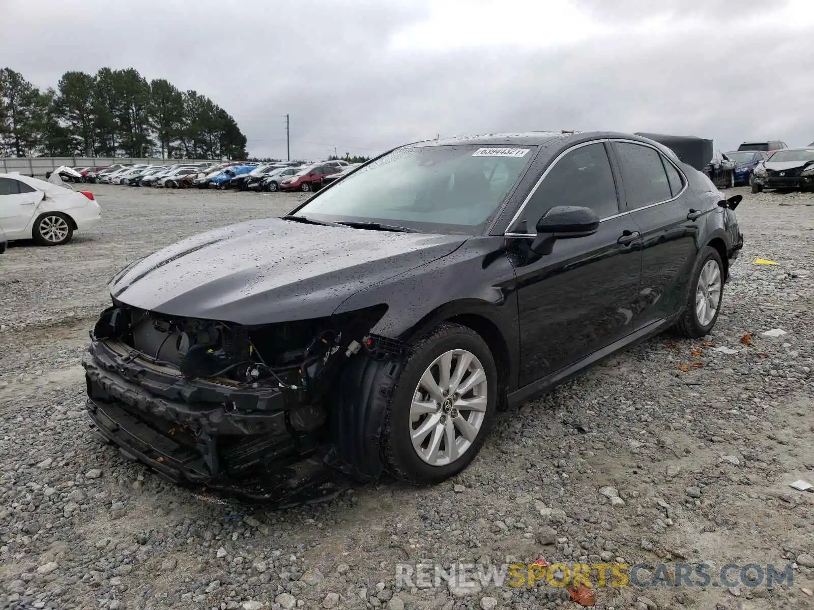 2 Photograph of a damaged car 4T1B11HK3KU828682 TOYOTA CAMRY 2019