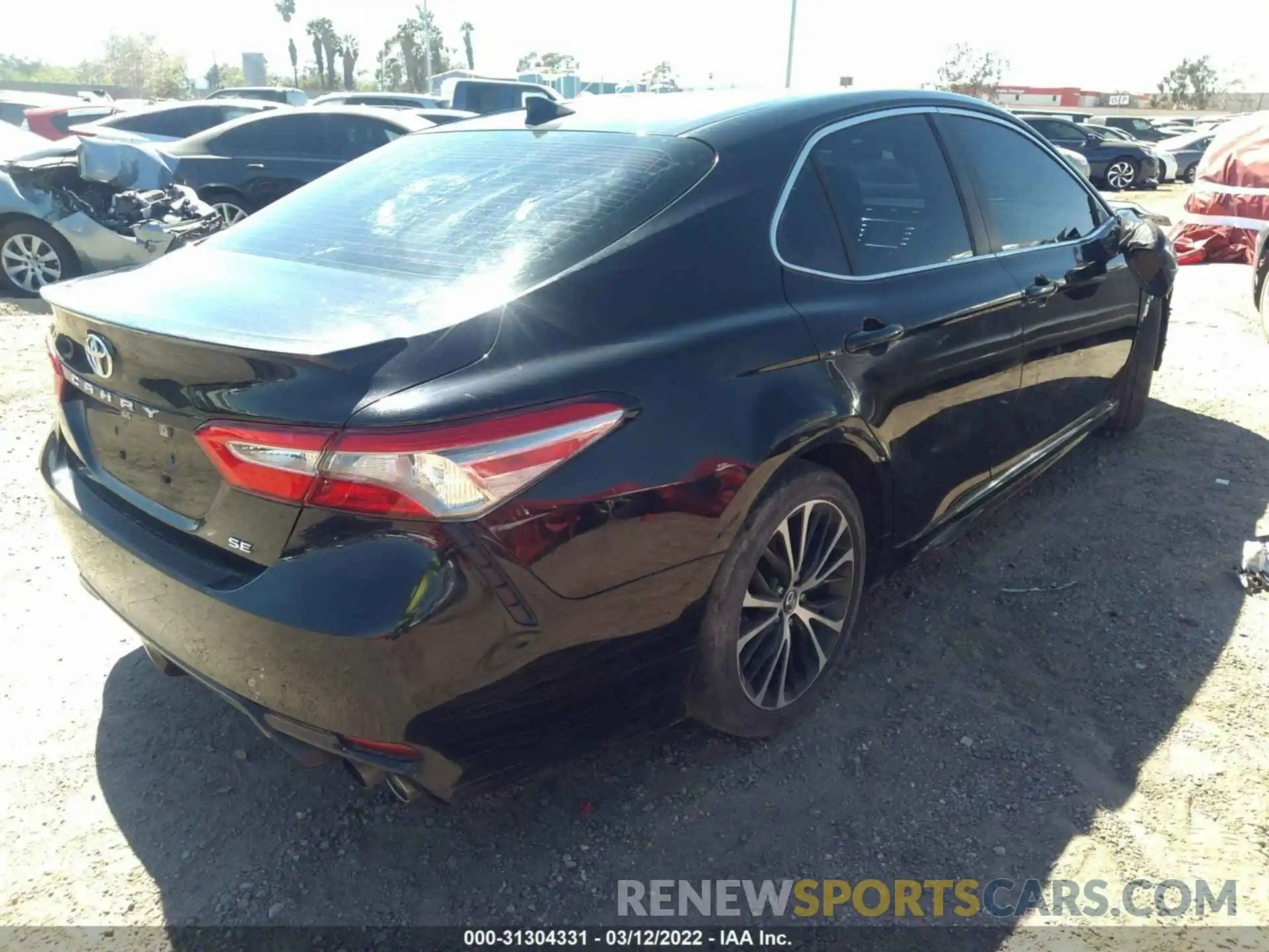 4 Photograph of a damaged car 4T1B11HK3KU828925 TOYOTA CAMRY 2019