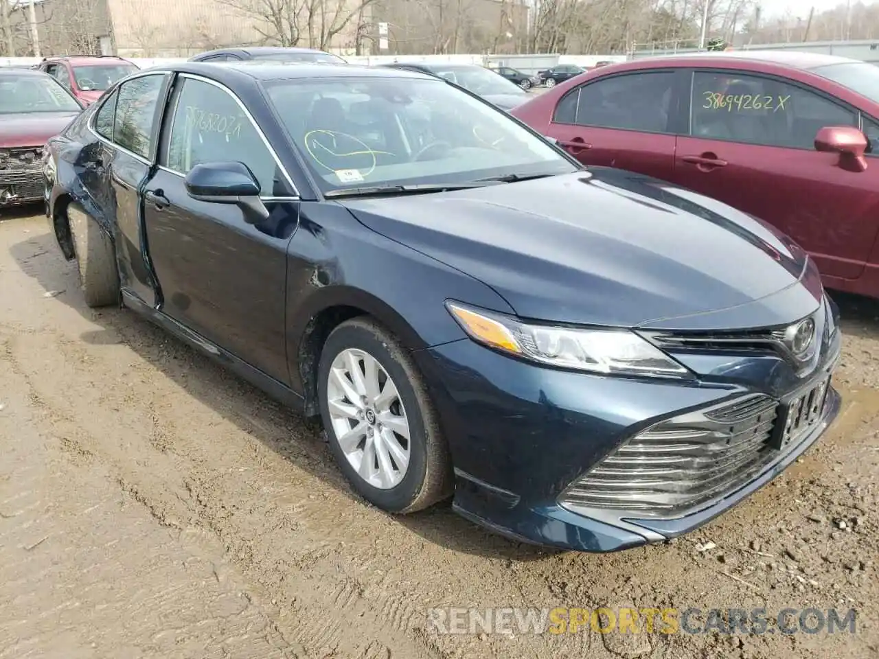 1 Photograph of a damaged car 4T1B11HK3KU831047 TOYOTA CAMRY 2019