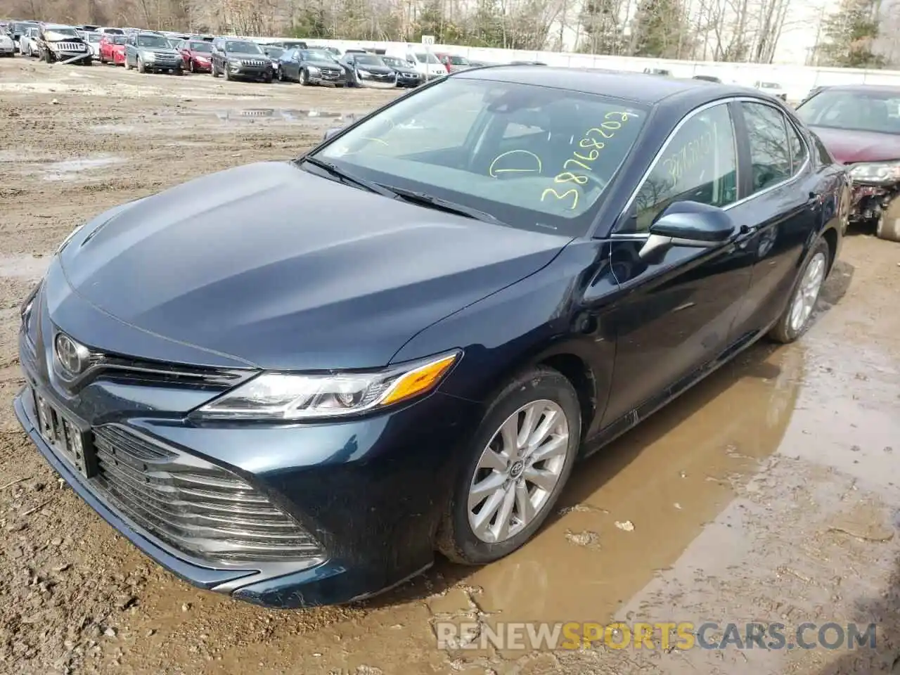 2 Photograph of a damaged car 4T1B11HK3KU831047 TOYOTA CAMRY 2019