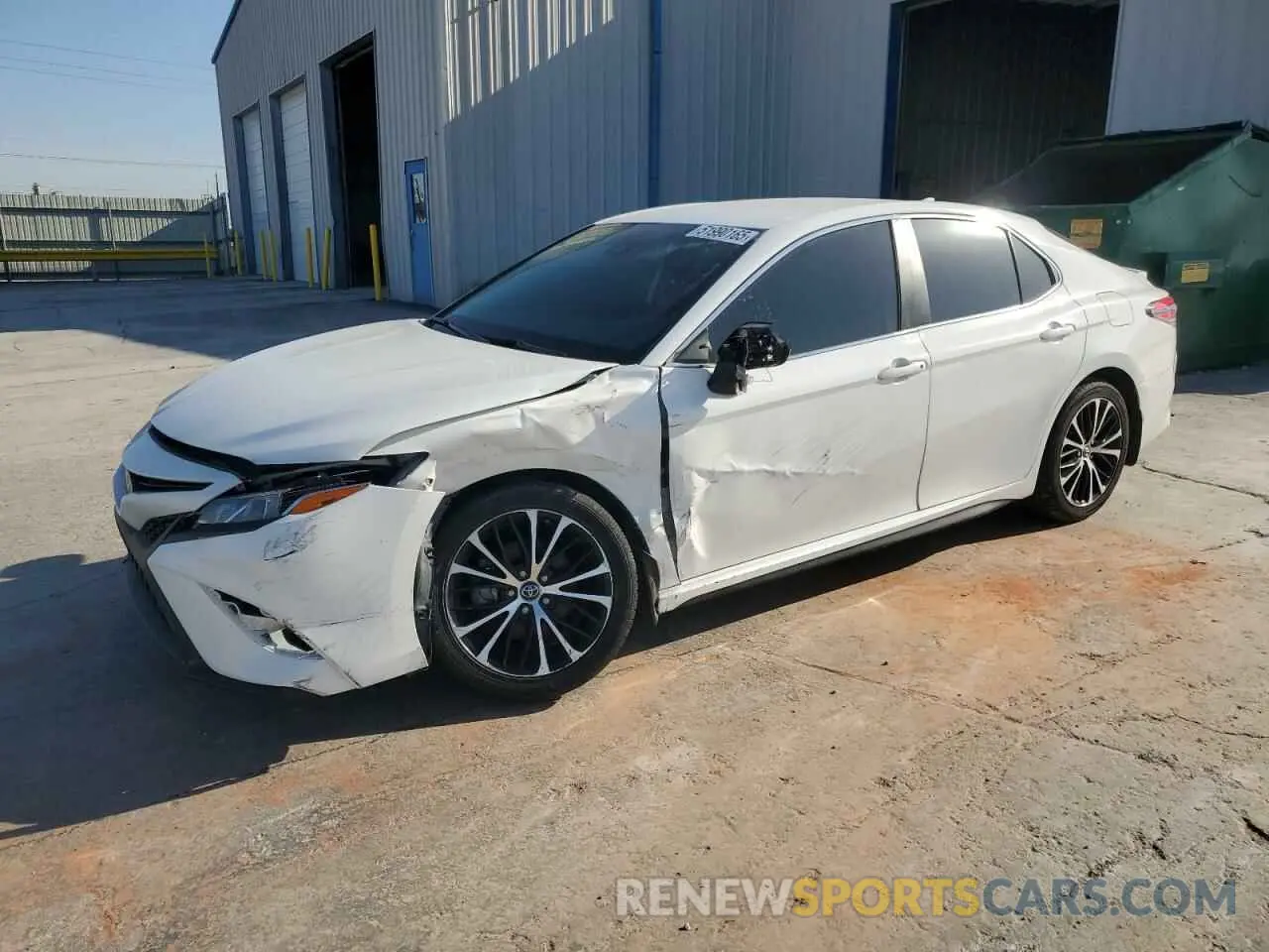 1 Photograph of a damaged car 4T1B11HK3KU832439 TOYOTA CAMRY 2019