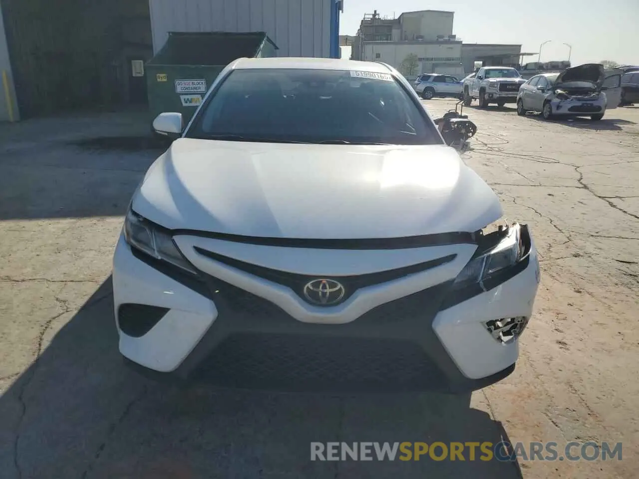 5 Photograph of a damaged car 4T1B11HK3KU832439 TOYOTA CAMRY 2019