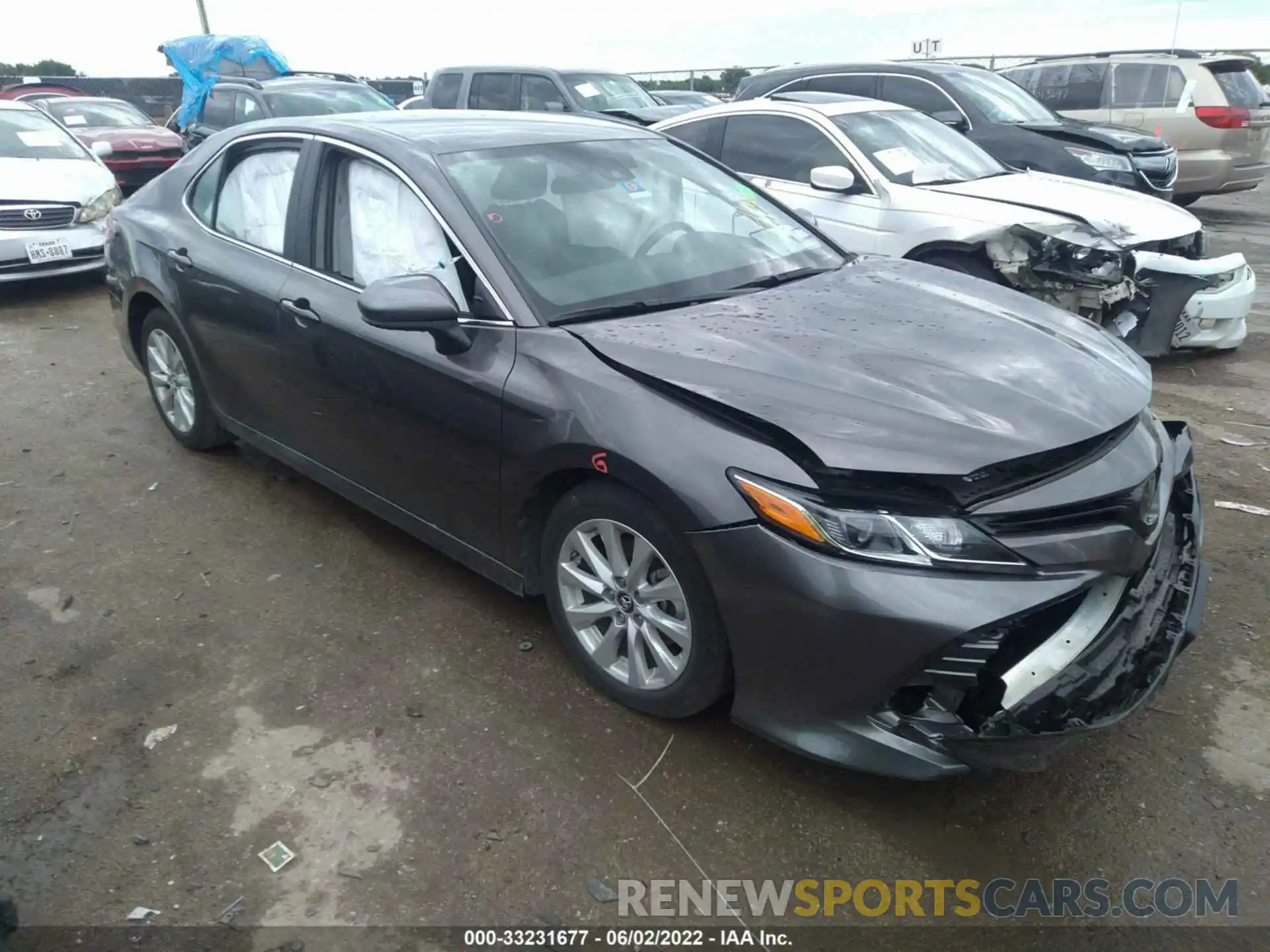 1 Photograph of a damaged car 4T1B11HK3KU832635 TOYOTA CAMRY 2019