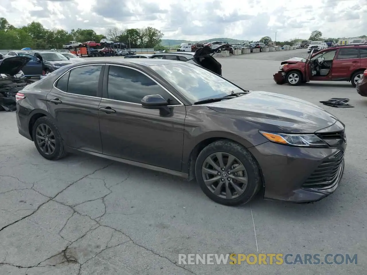 4 Photograph of a damaged car 4T1B11HK3KU835227 TOYOTA CAMRY 2019