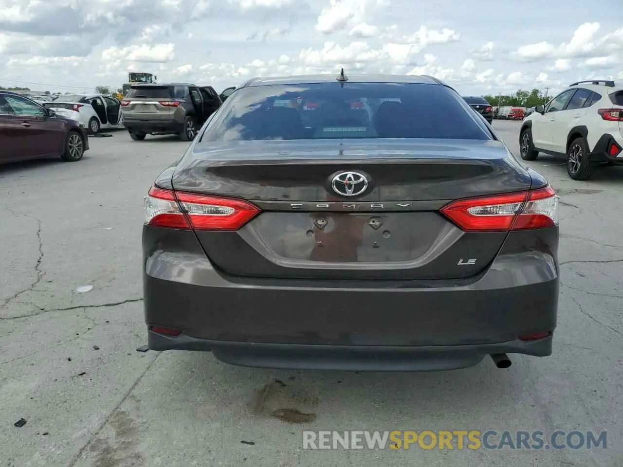 6 Photograph of a damaged car 4T1B11HK3KU835227 TOYOTA CAMRY 2019
