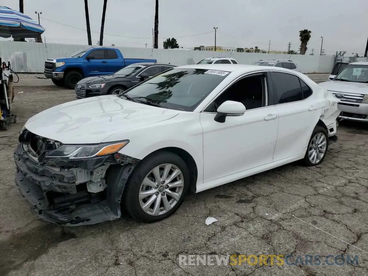 1 Photograph of a damaged car 4T1B11HK3KU835390 TOYOTA CAMRY 2019