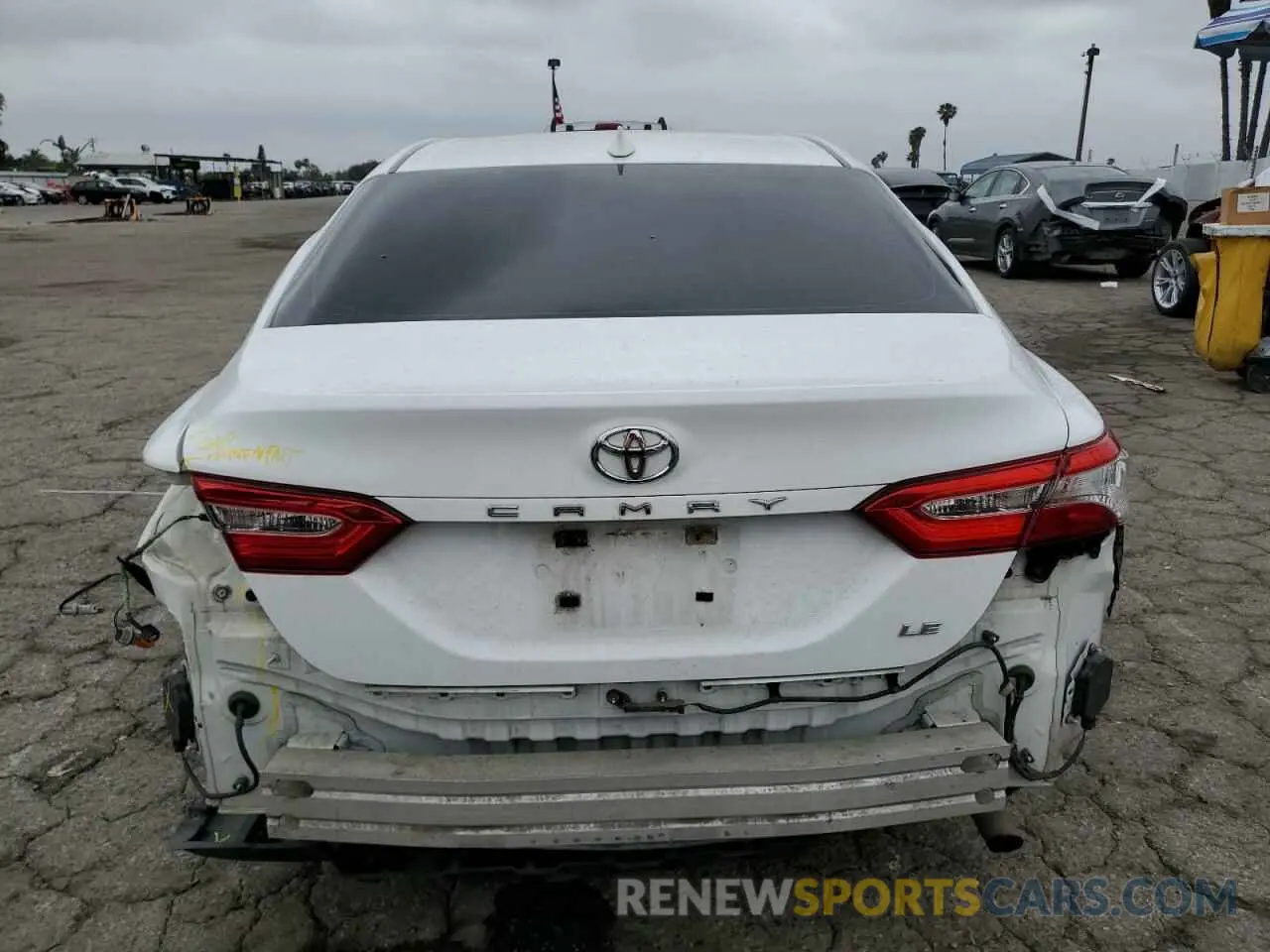 6 Photograph of a damaged car 4T1B11HK3KU835390 TOYOTA CAMRY 2019