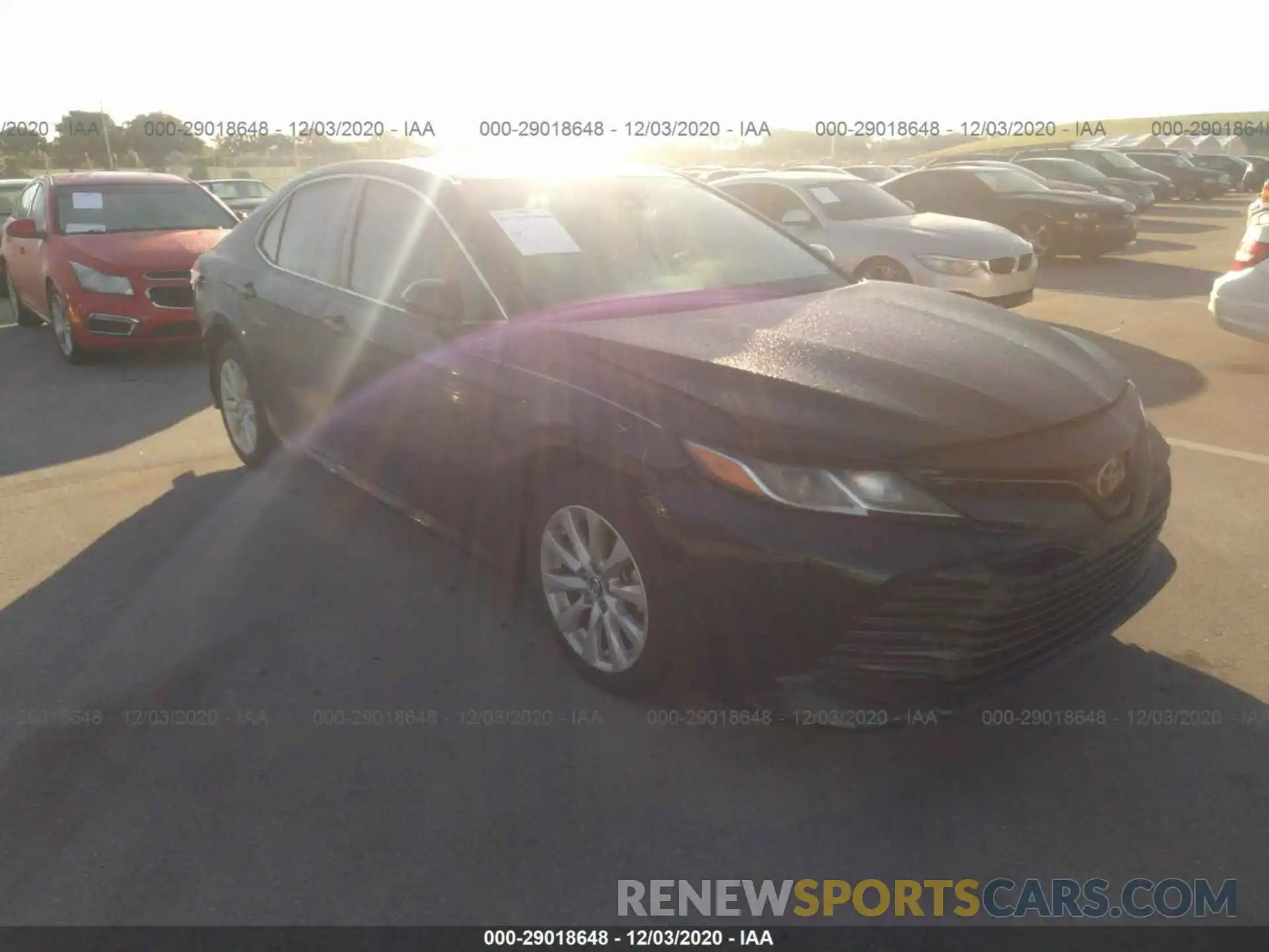 1 Photograph of a damaged car 4T1B11HK3KU840668 TOYOTA CAMRY 2019