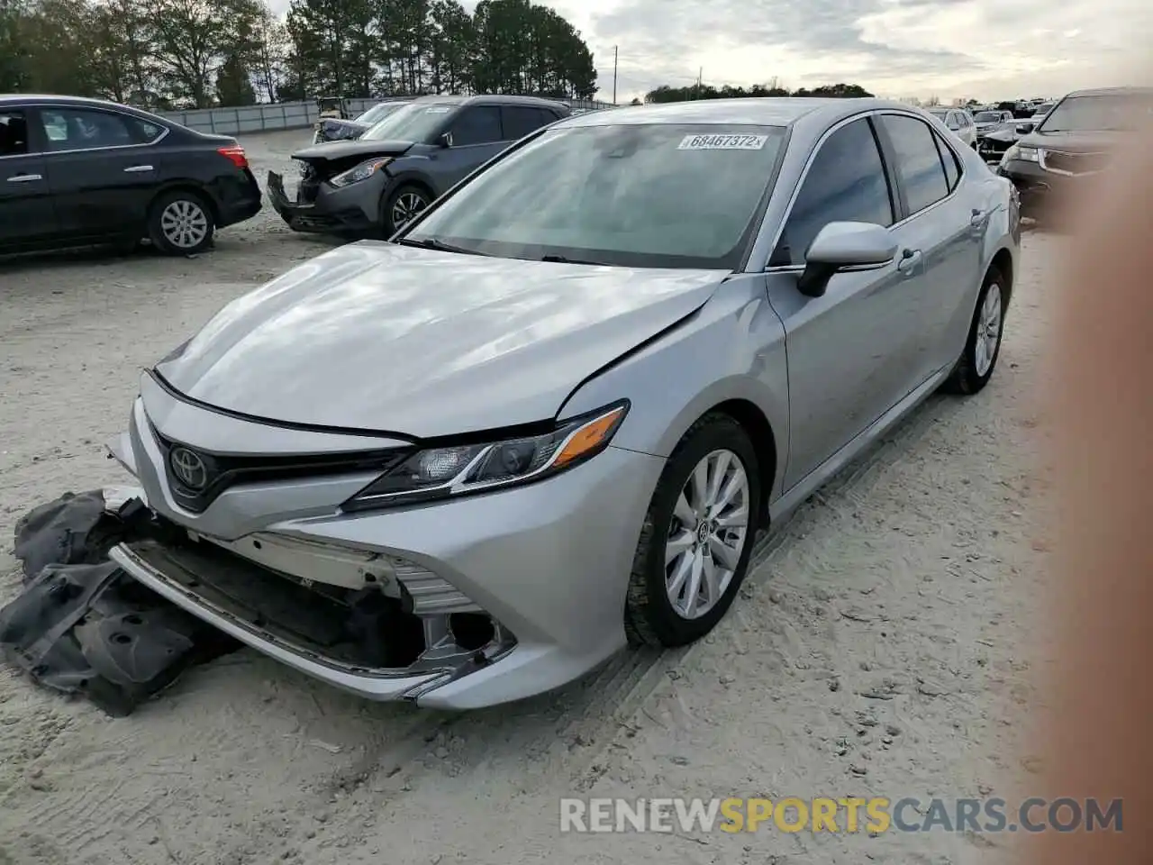 1 Photograph of a damaged car 4T1B11HK3KU842579 TOYOTA CAMRY 2019