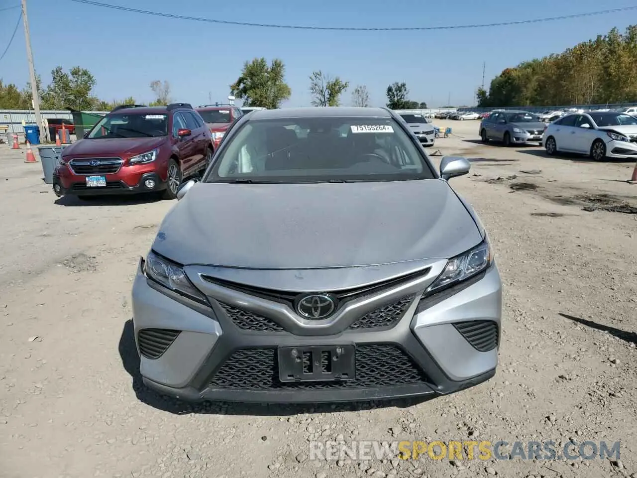5 Photograph of a damaged car 4T1B11HK3KU843800 TOYOTA CAMRY 2019