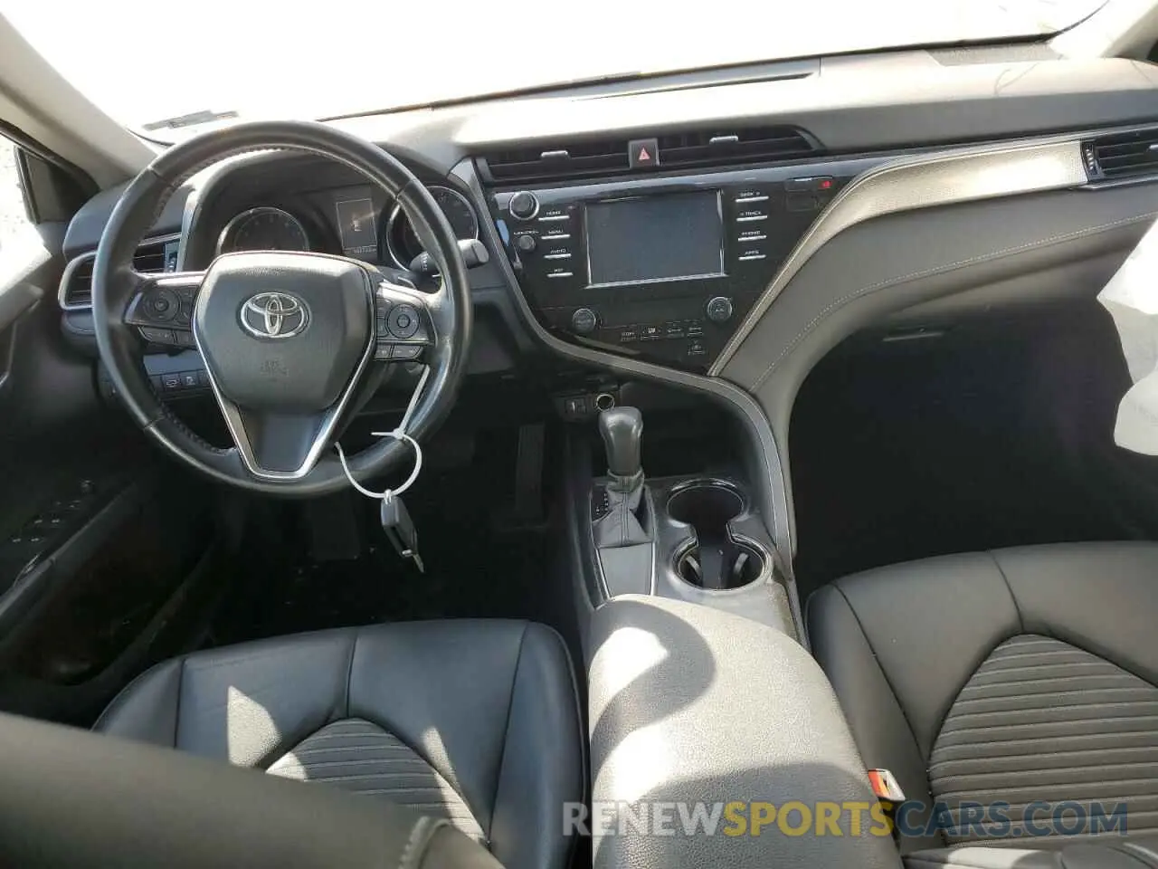 8 Photograph of a damaged car 4T1B11HK3KU843800 TOYOTA CAMRY 2019