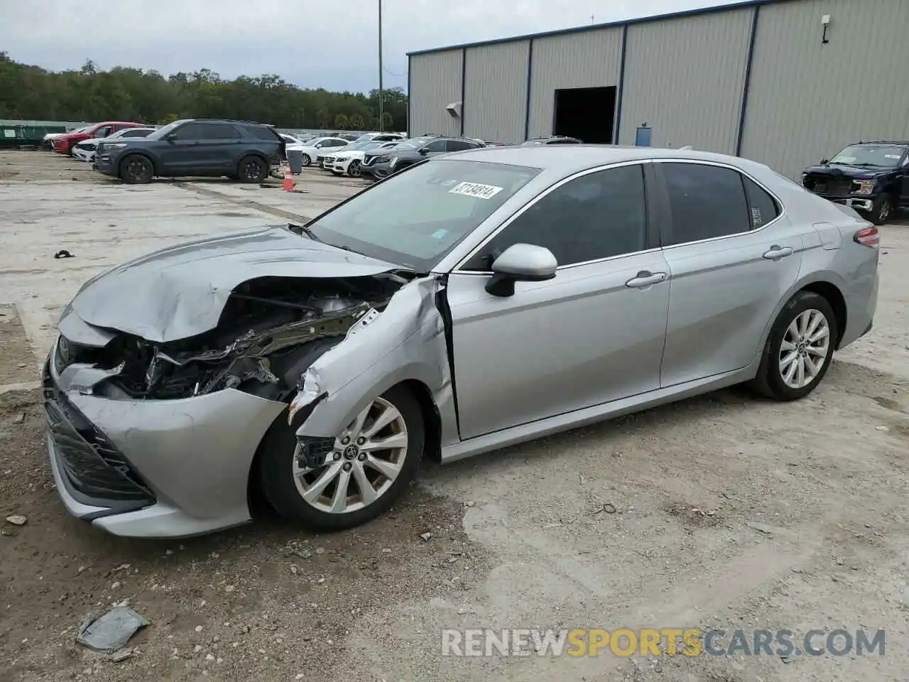 1 Photograph of a damaged car 4T1B11HK3KU844705 TOYOTA CAMRY 2019