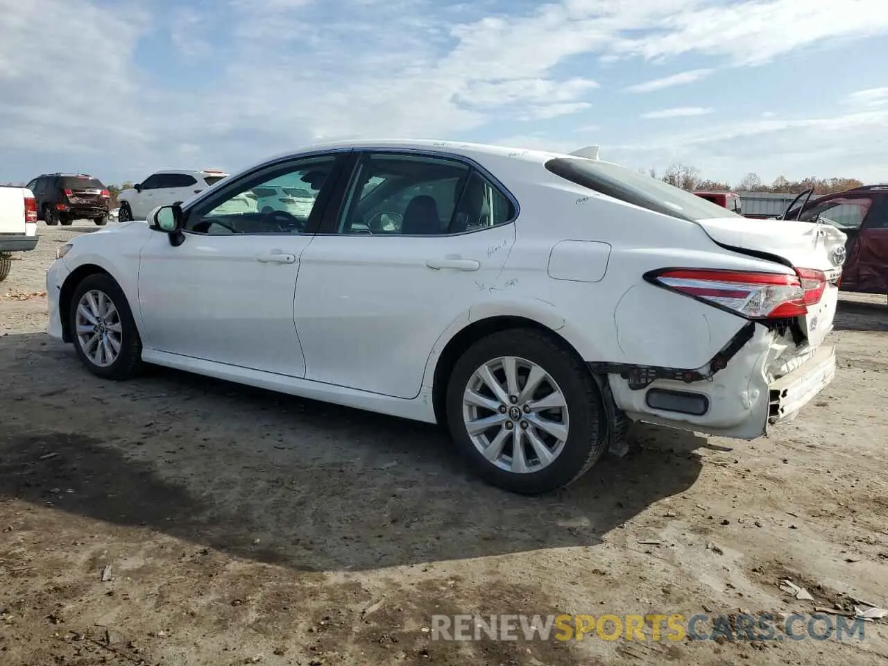 2 Photograph of a damaged car 4T1B11HK3KU846437 TOYOTA CAMRY 2019