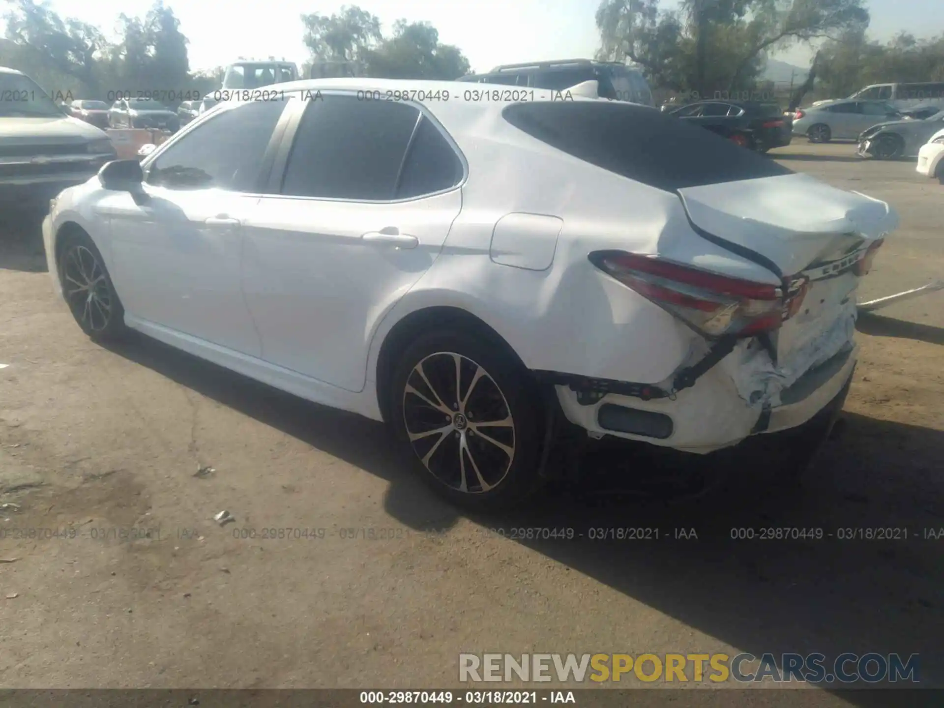 3 Photograph of a damaged car 4T1B11HK3KU848138 TOYOTA CAMRY 2019