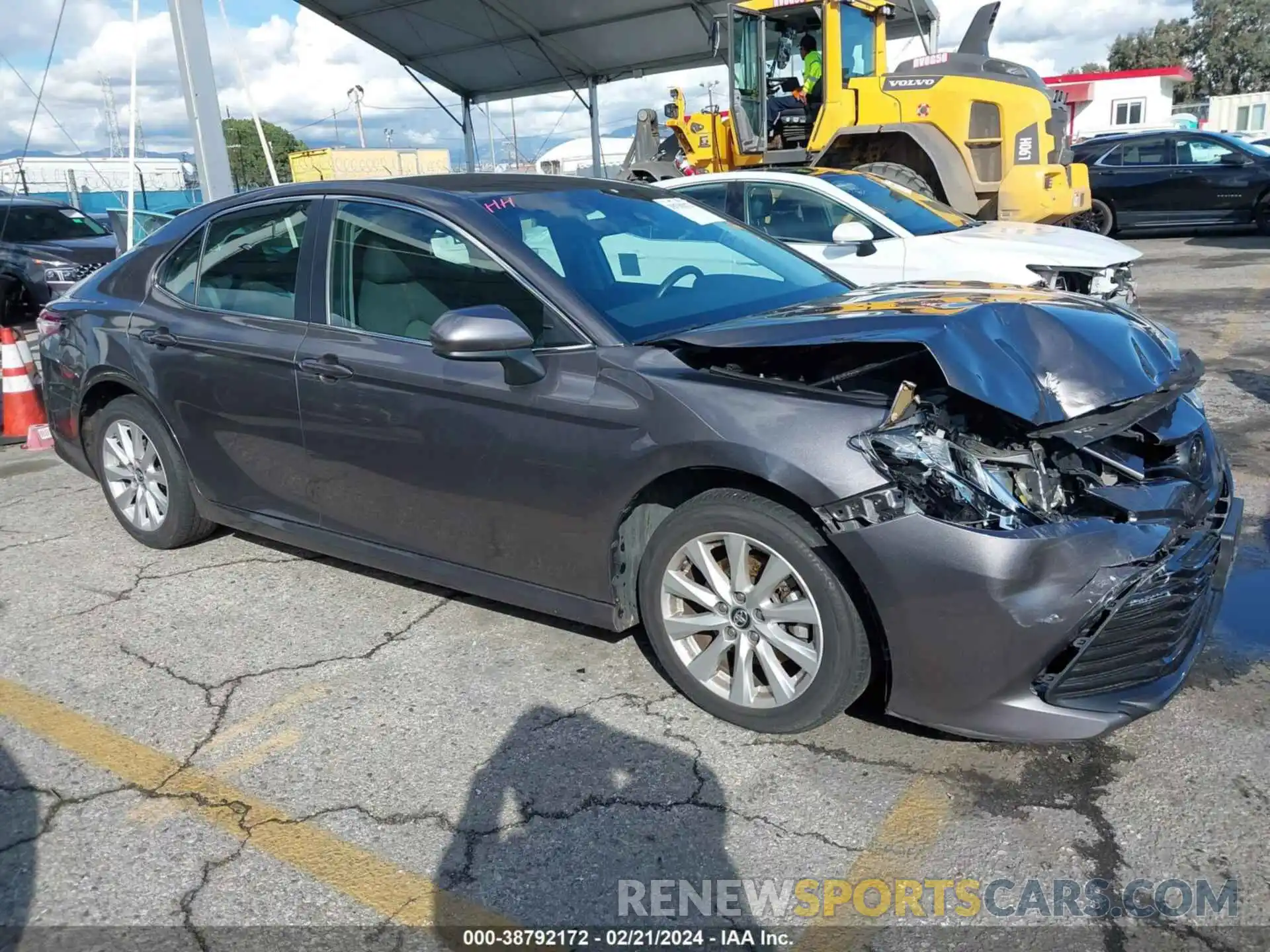 1 Photograph of a damaged car 4T1B11HK3KU848172 TOYOTA CAMRY 2019