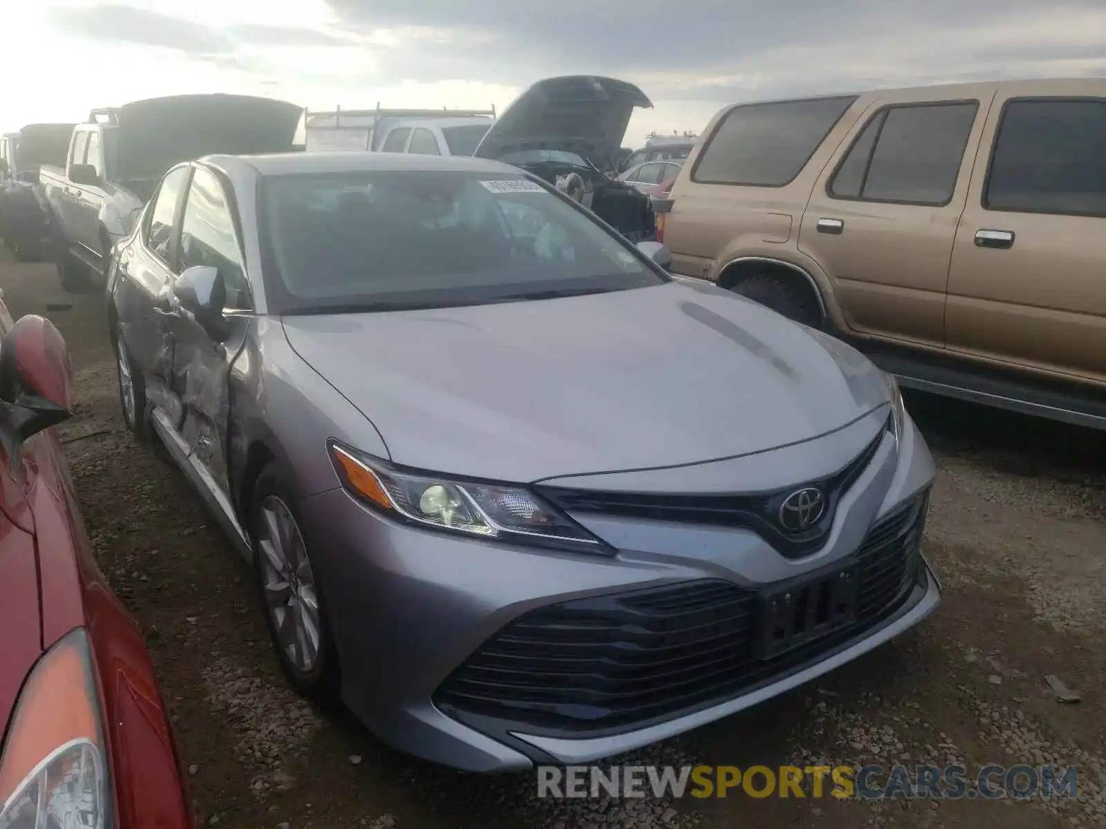 1 Photograph of a damaged car 4T1B11HK3KU852982 TOYOTA CAMRY 2019