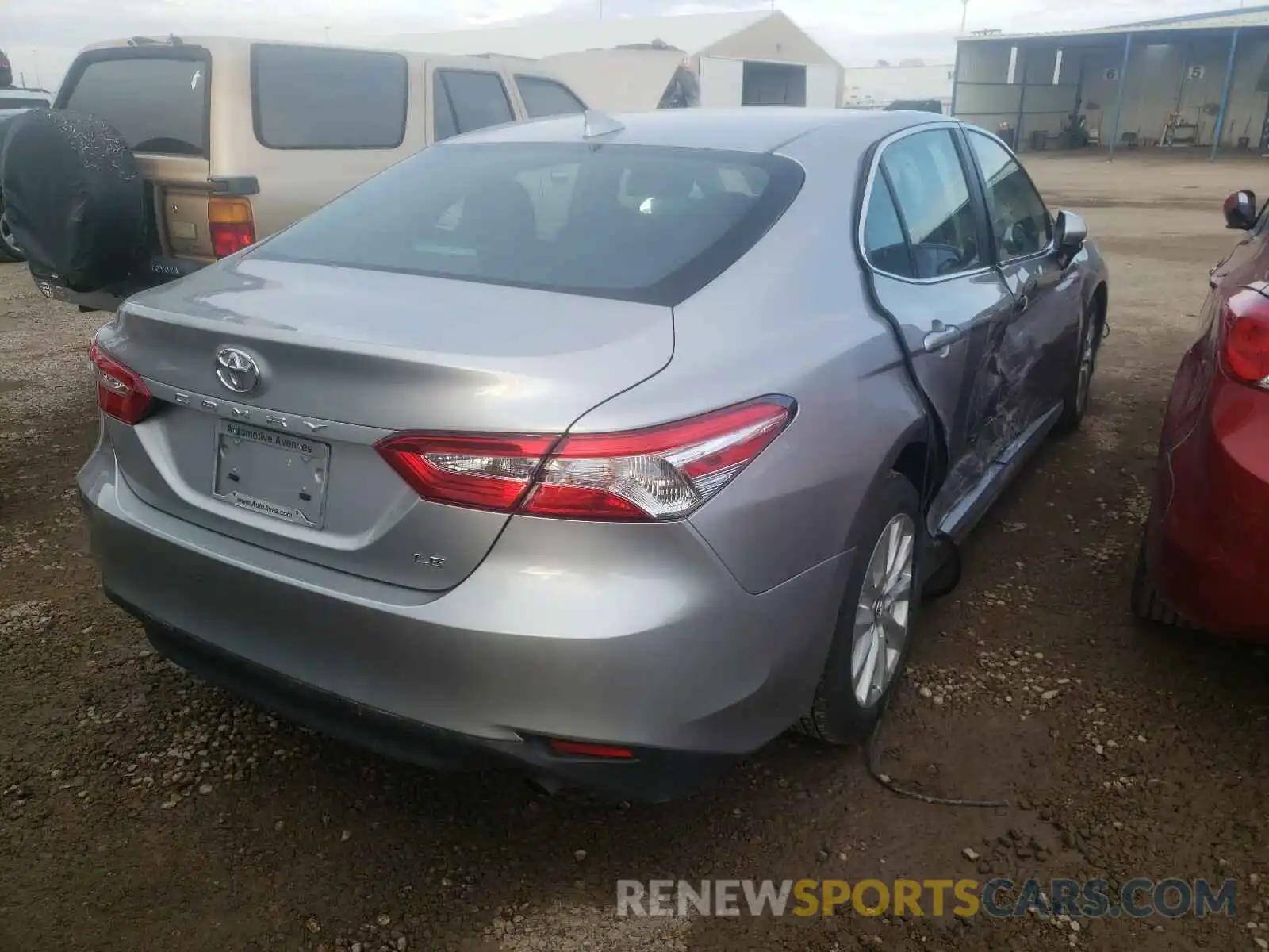 4 Photograph of a damaged car 4T1B11HK3KU852982 TOYOTA CAMRY 2019