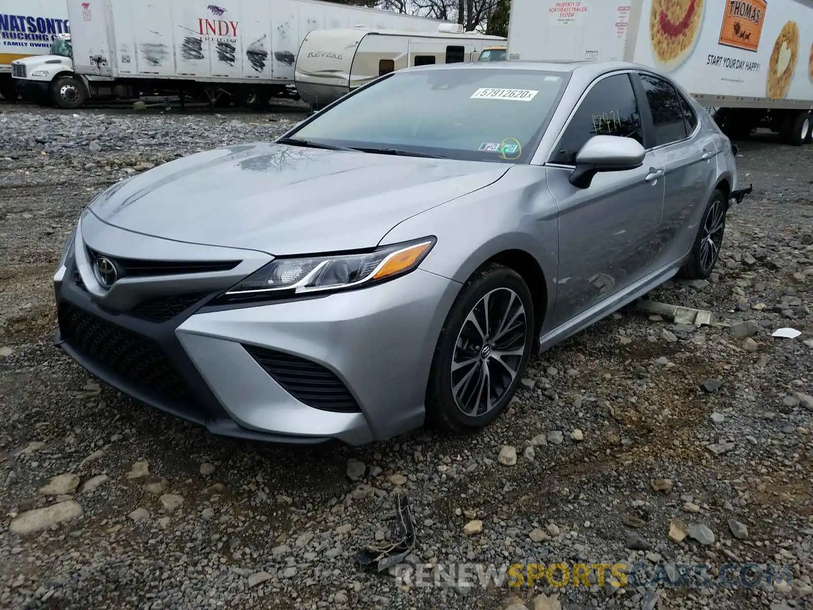 2 Photograph of a damaged car 4T1B11HK3KU854862 TOYOTA CAMRY 2019