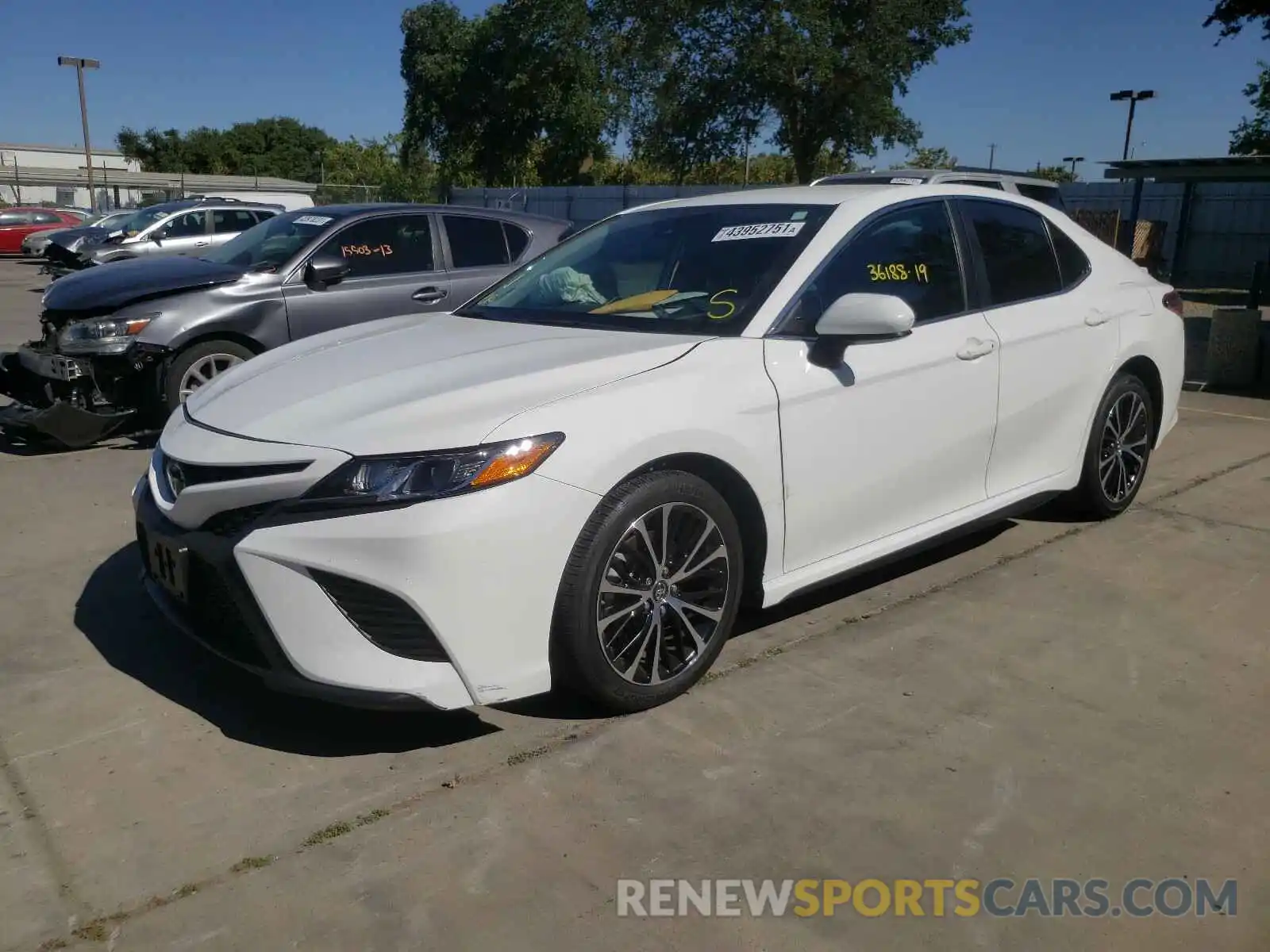 2 Photograph of a damaged car 4T1B11HK3KU856109 TOYOTA CAMRY 2019