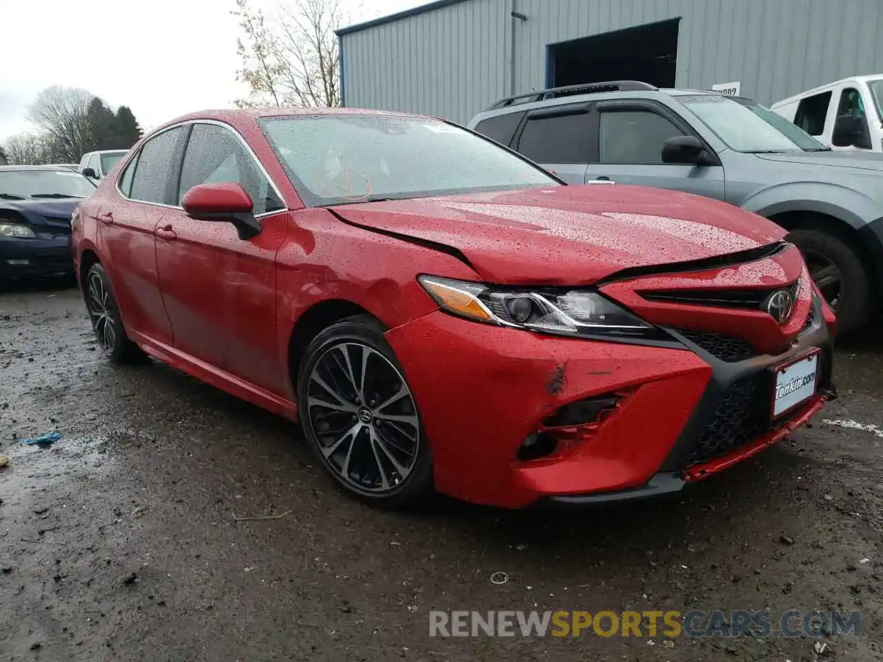 1 Photograph of a damaged car 4T1B11HK4KU161198 TOYOTA CAMRY 2019